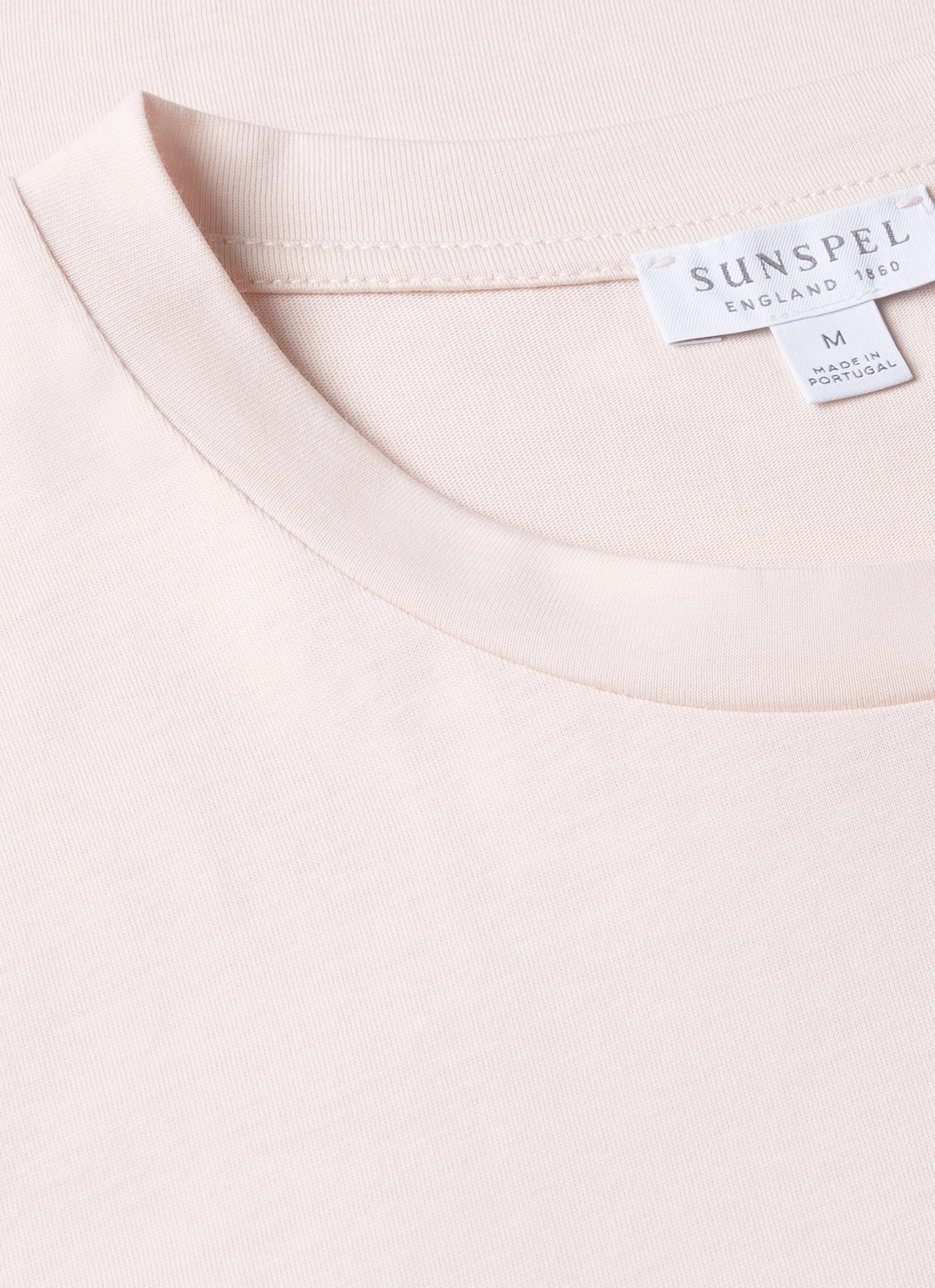 Minimalist Vibes Men's Riviera Midweight T-shirt in Pastel Pink