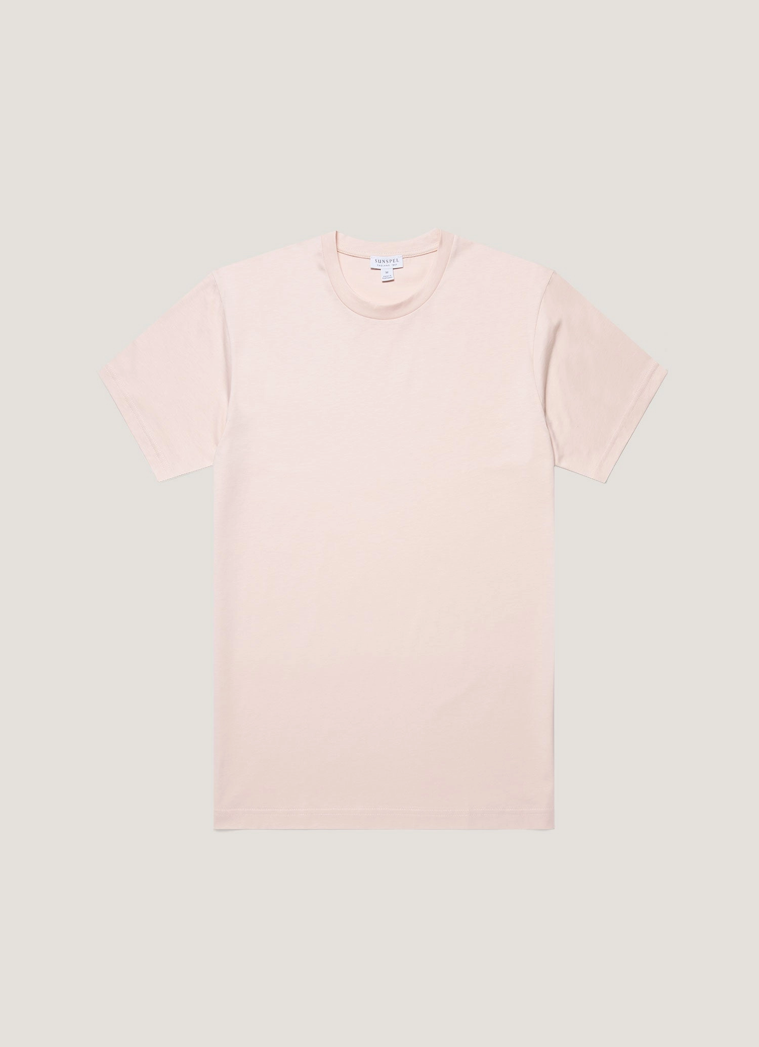 Work Aura Men's Riviera Midweight T-shirt in Pastel Pink