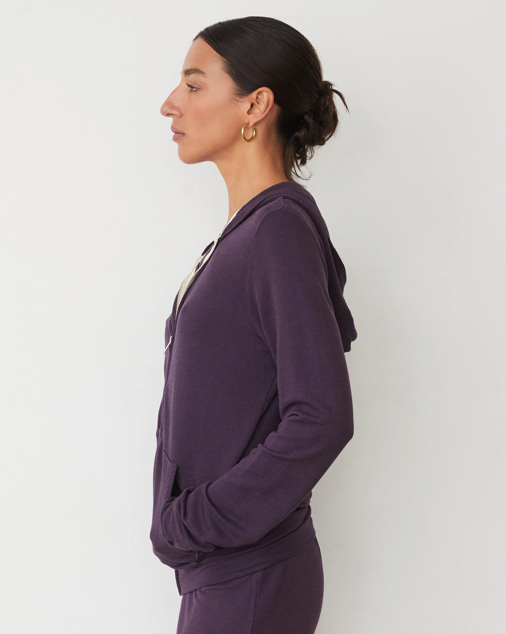 Minimalistic style Supersoft Zip Up Hoody