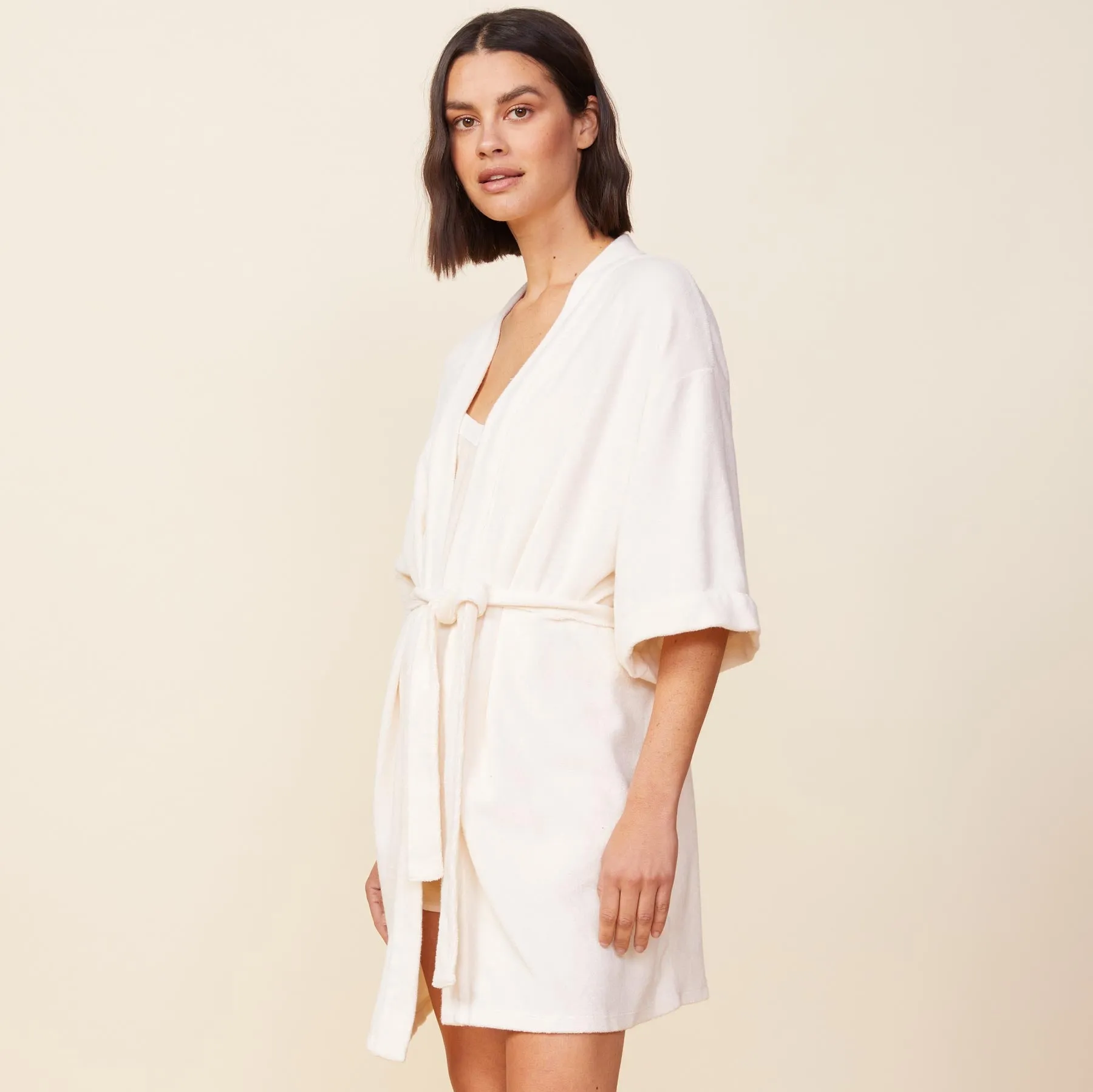 Modern Fit Terry Cloth Bath Robe