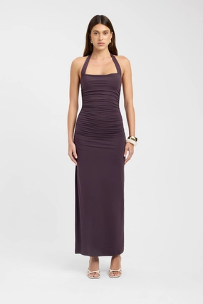 Hailey Halter Dress Delicate Finish Refined Stitch