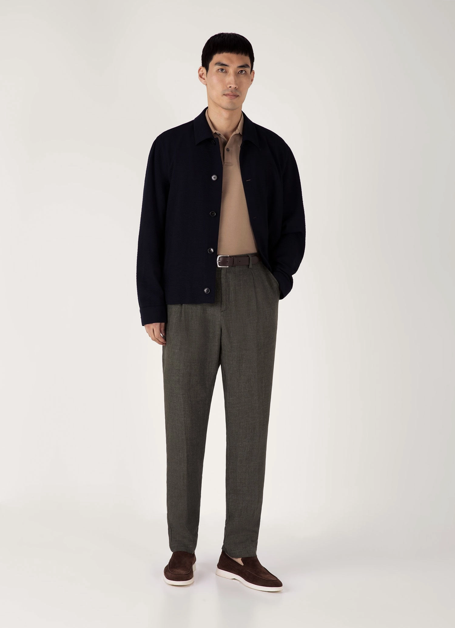 Must-Have Piece Men's Piqu?? Polo Shirt in Dune