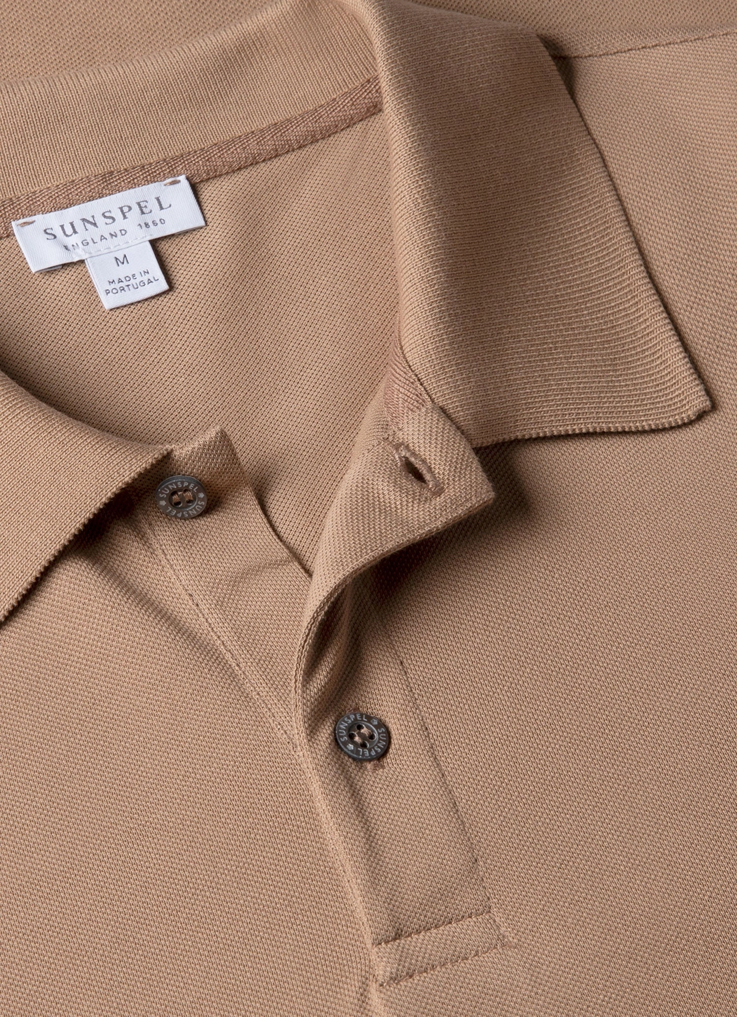 Must-Have Piece Men's Piqu?? Polo Shirt in Dune