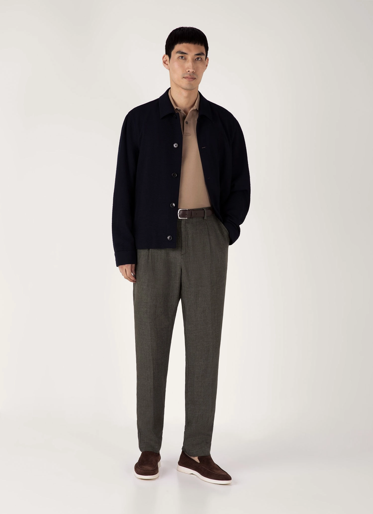 Must-Have Piece Men's Piqu?? Polo Shirt in Dune