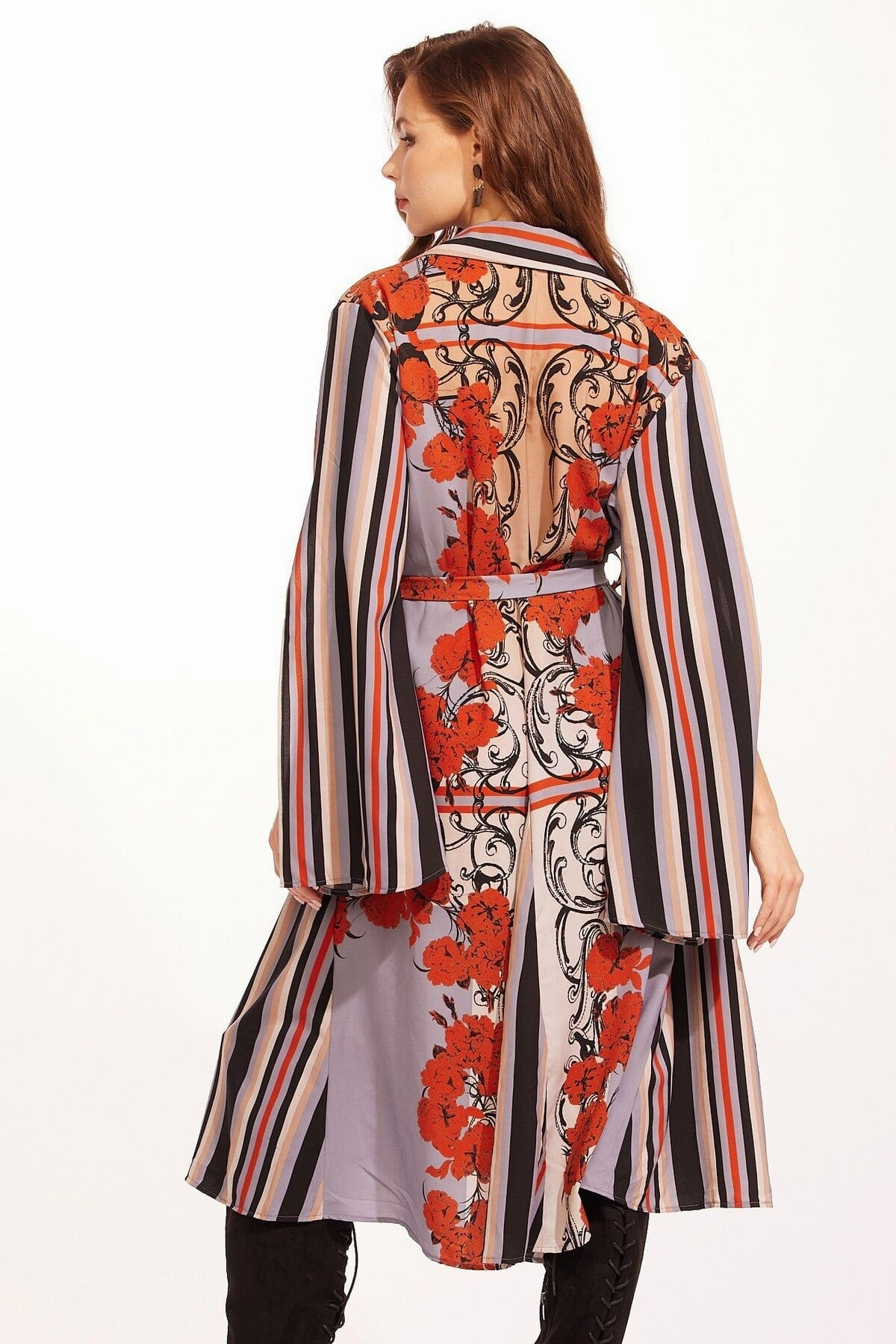 Nadyie Dress - Arabesque Wide Belt