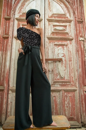 Versatile Comfy Abba Jumpsuit -  Snowflower