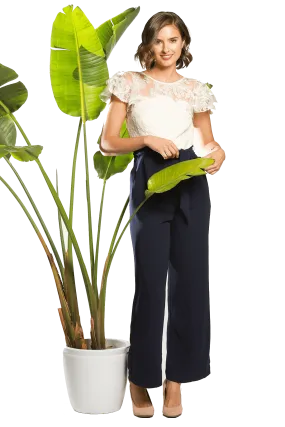 Phoebe Jumpsuit - White Willow Unique Traveler