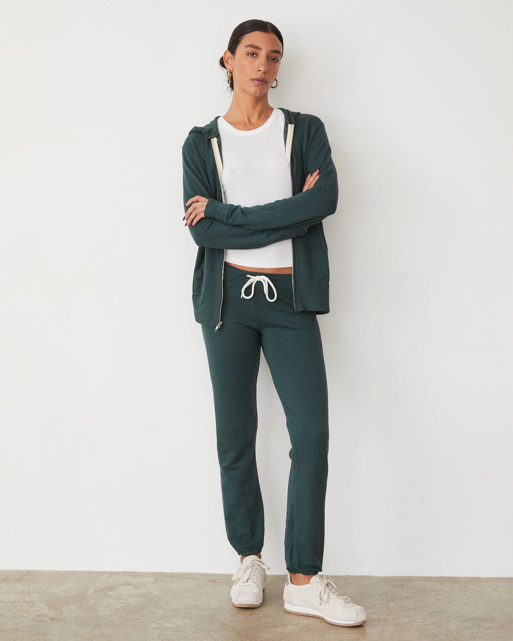 Neutral Style Supersoft Zip Up Hoody