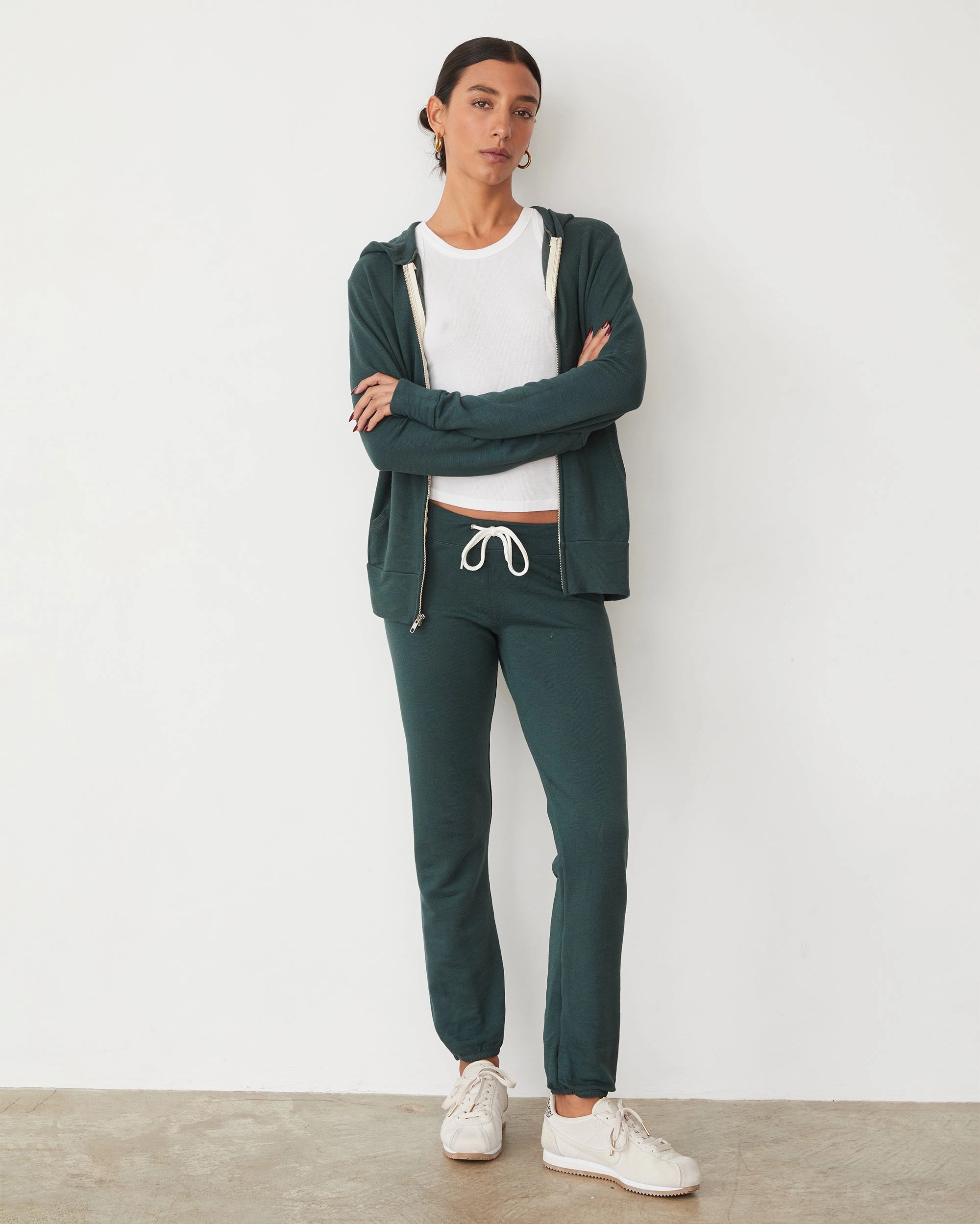 Neutral Style Supersoft Zip Up Hoody