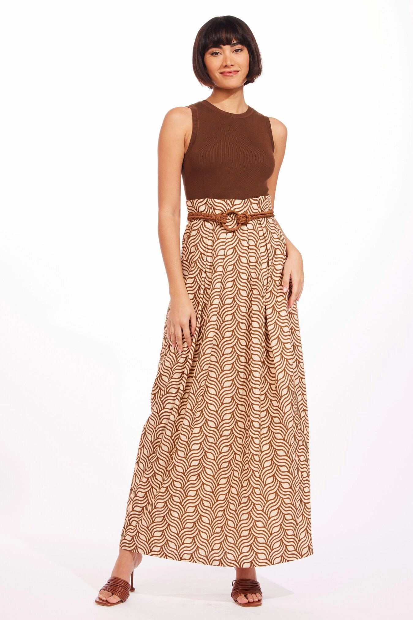 Noah Dress - Montenegro Front Seam