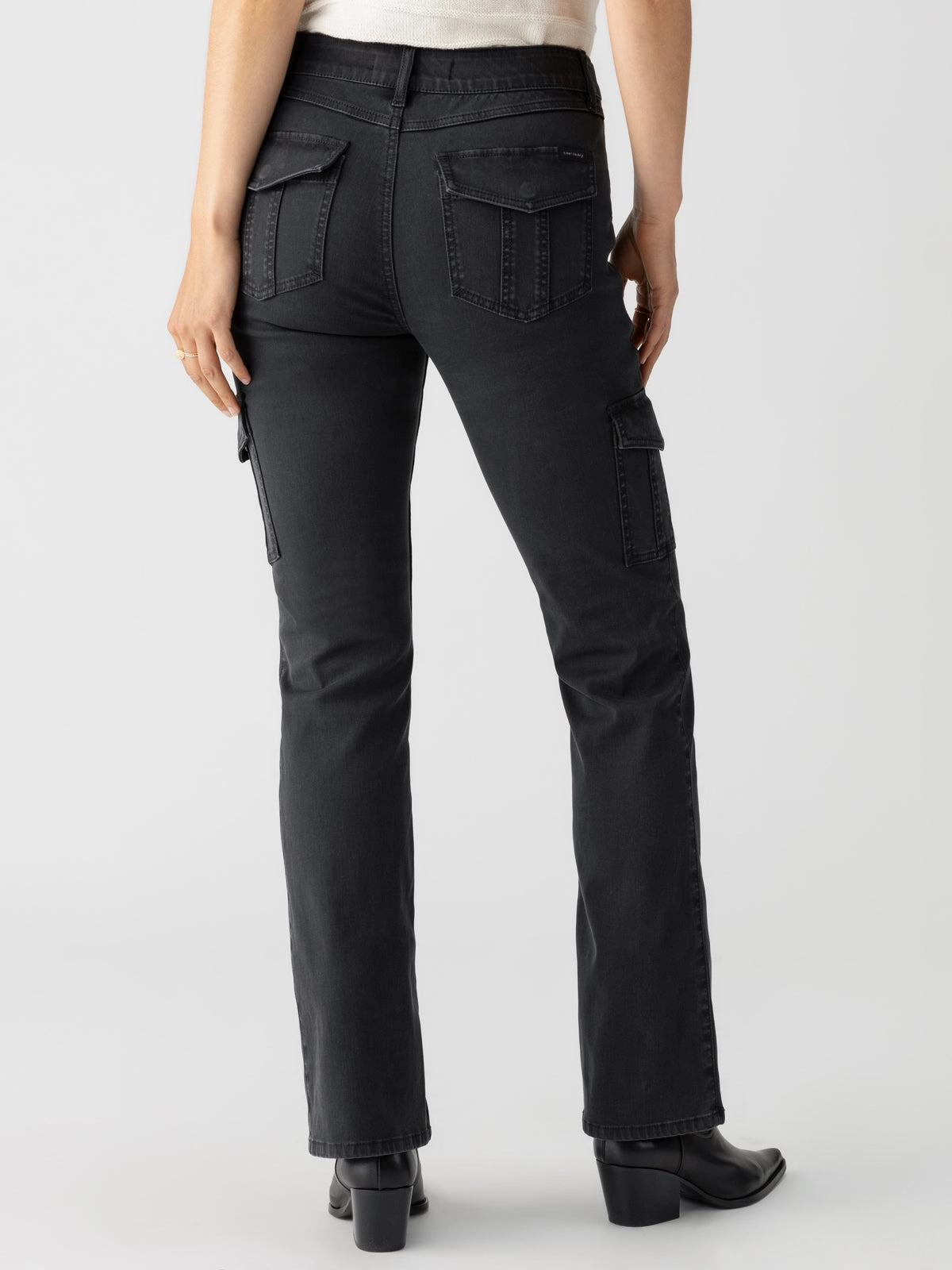 Office Wear Sculpted Hayden Bootcut Standard Rise Pant Black