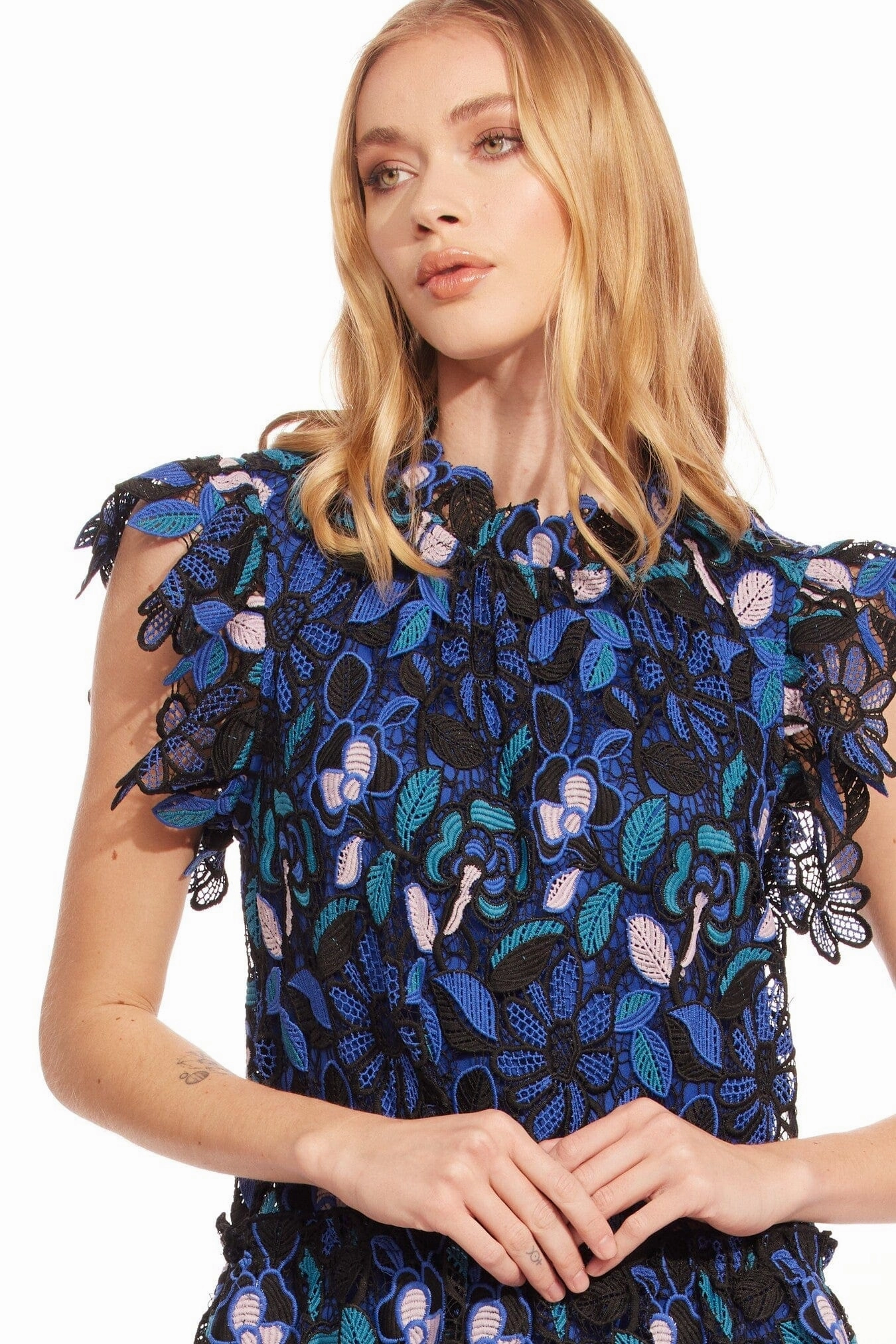 Ollie Dress  Bellrose Sketch Print