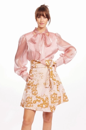 Sinclair Skirt - Cameo Bloom party look Easy Fashion