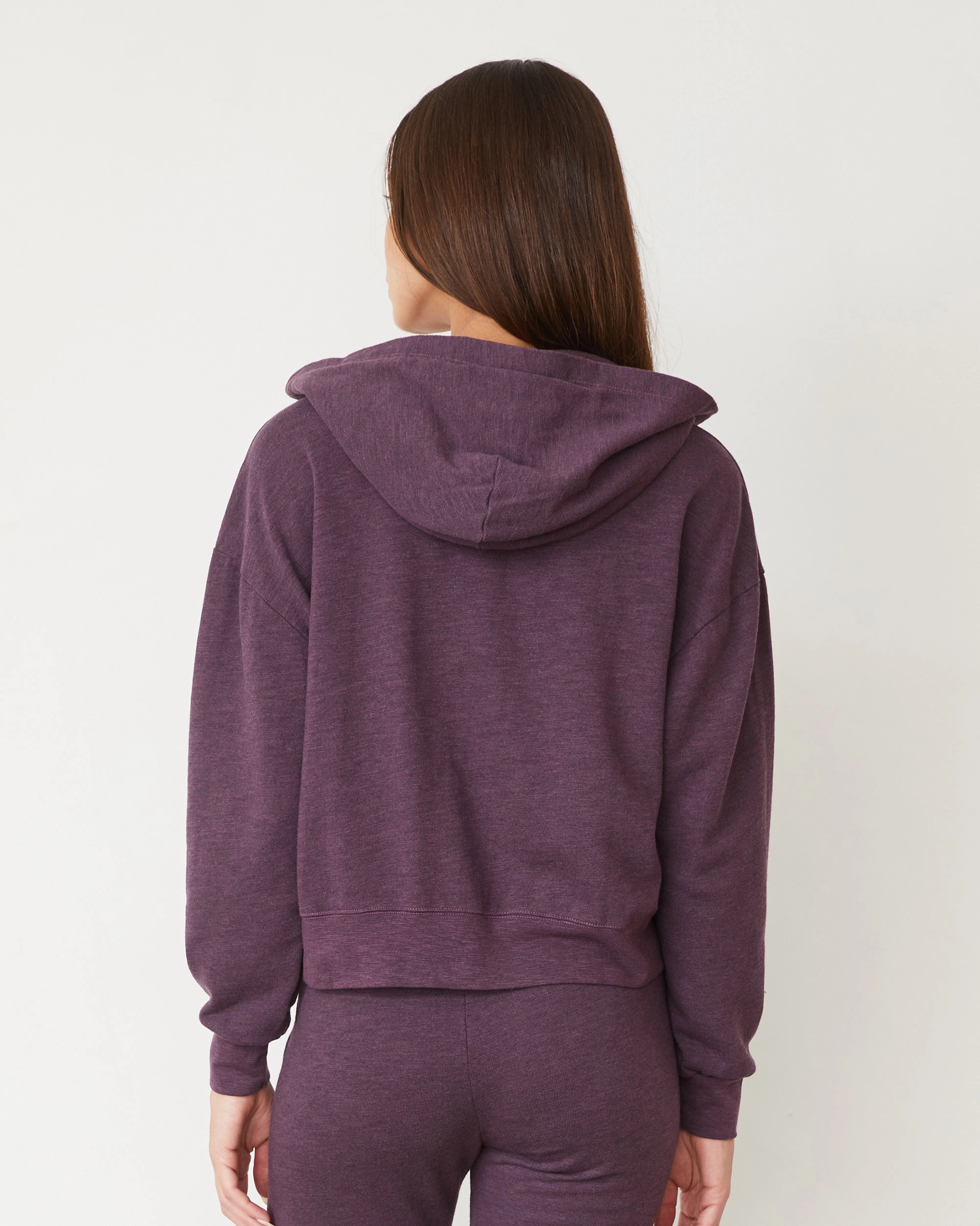 Original Fleece Zip Up Hoody High Neck Design