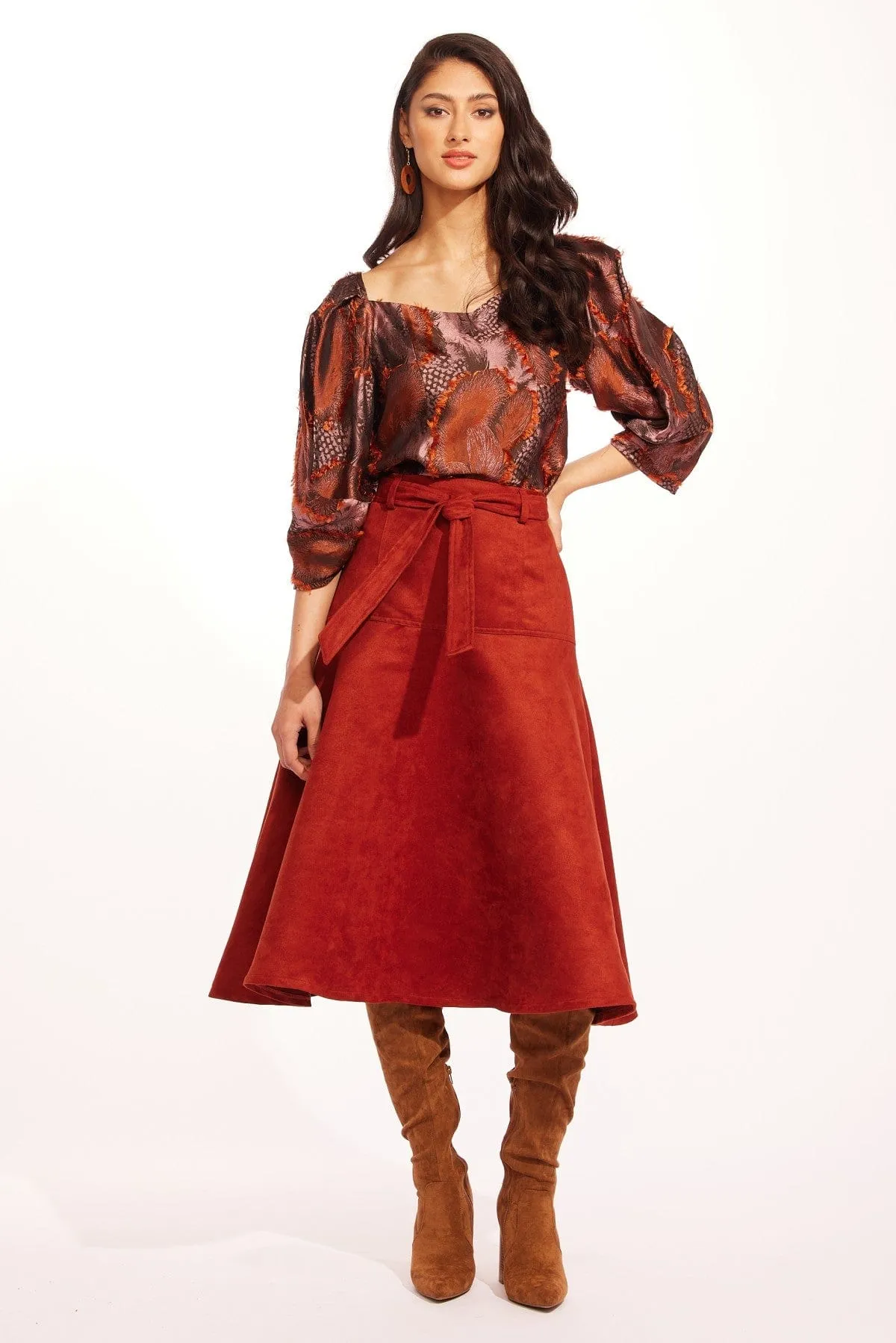 Panel Design Allas Skirt - Brickland