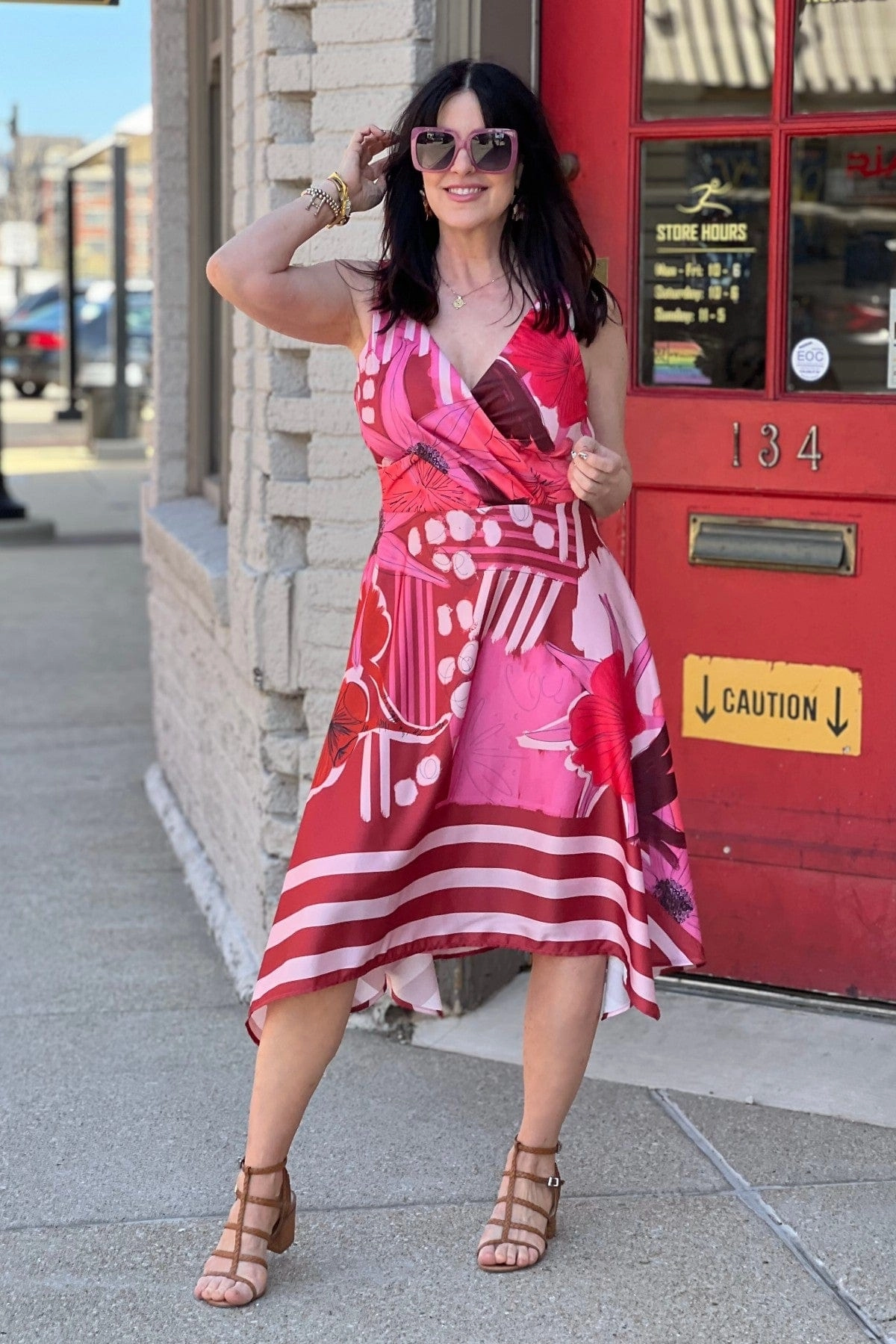 Patch Pocket Misty Dress - Tulipa