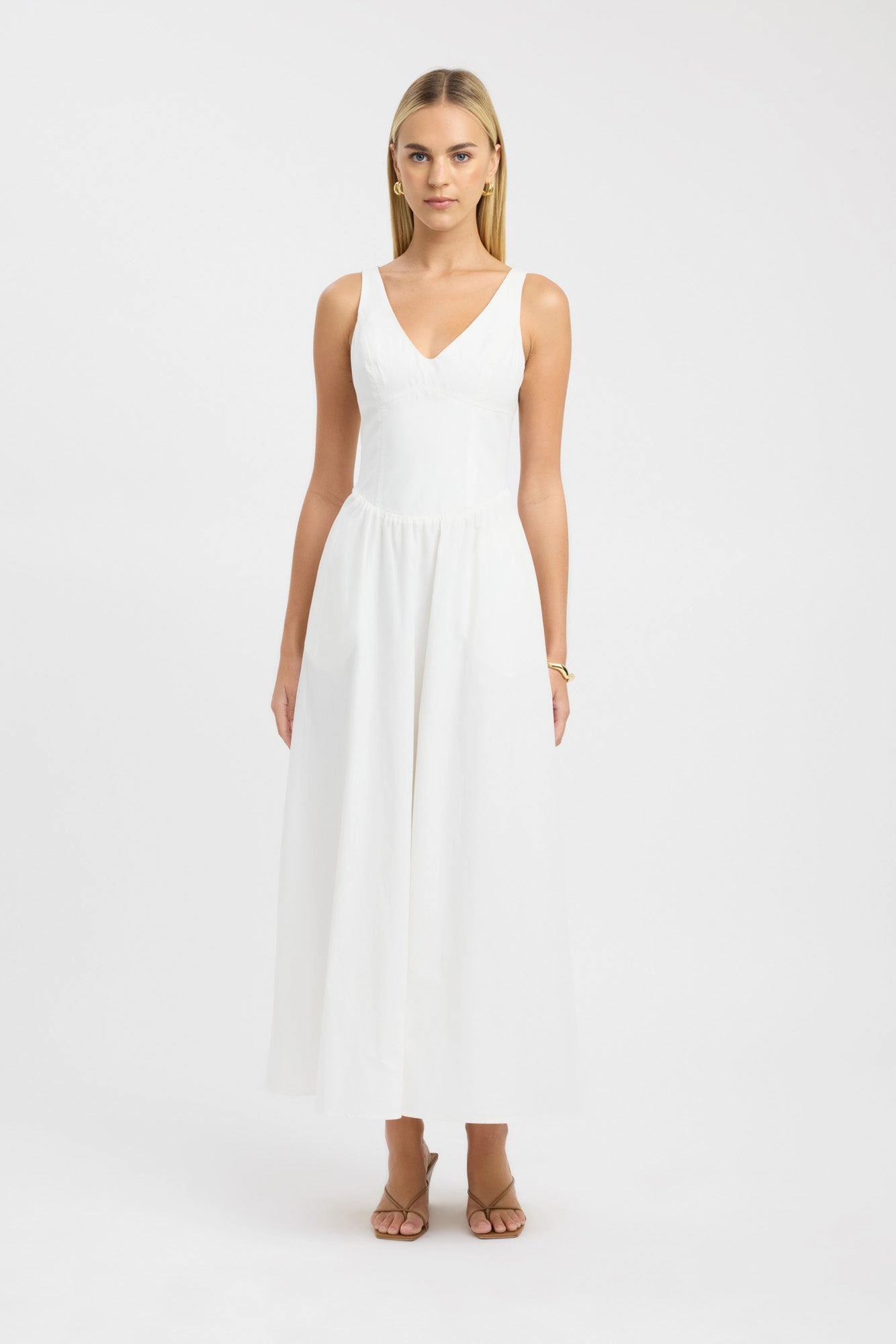 Peplum Detail Romeo Maxi Dress