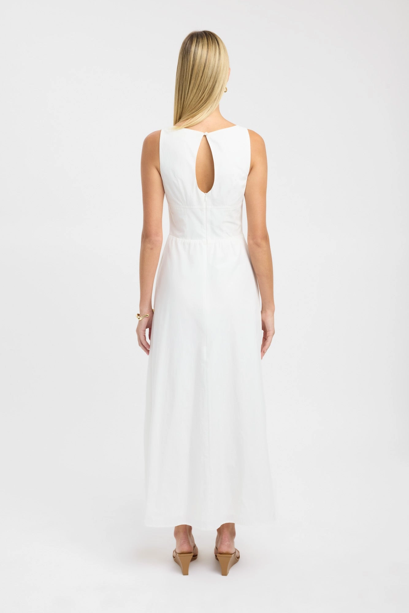 Peplum Detail Romeo Maxi Dress