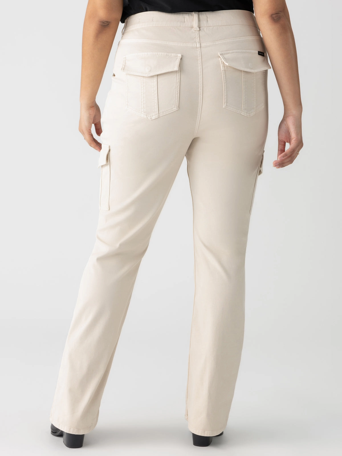 Perfect Comfort Sculpted Hayden Bootcut Standard Rise Pant Toasted Almond Extended Sizing