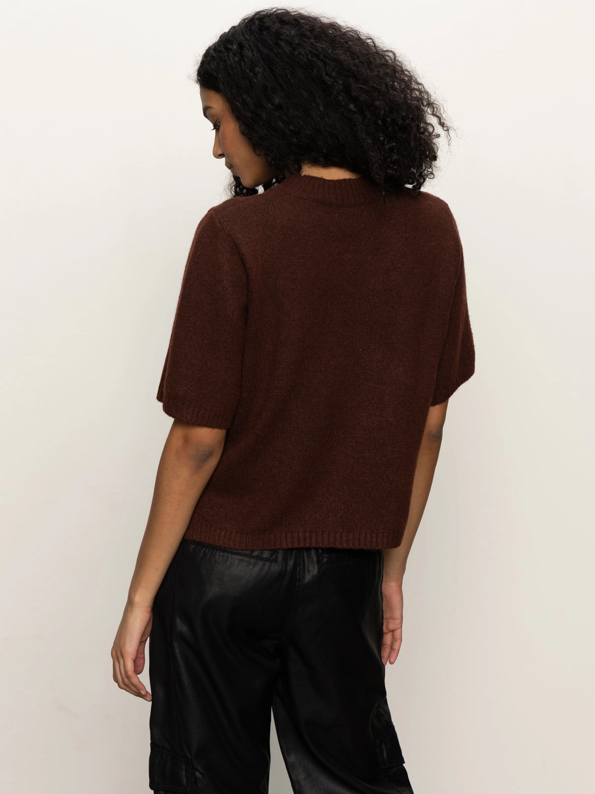 Perfect Sweater Tee Chicory Snug Knit