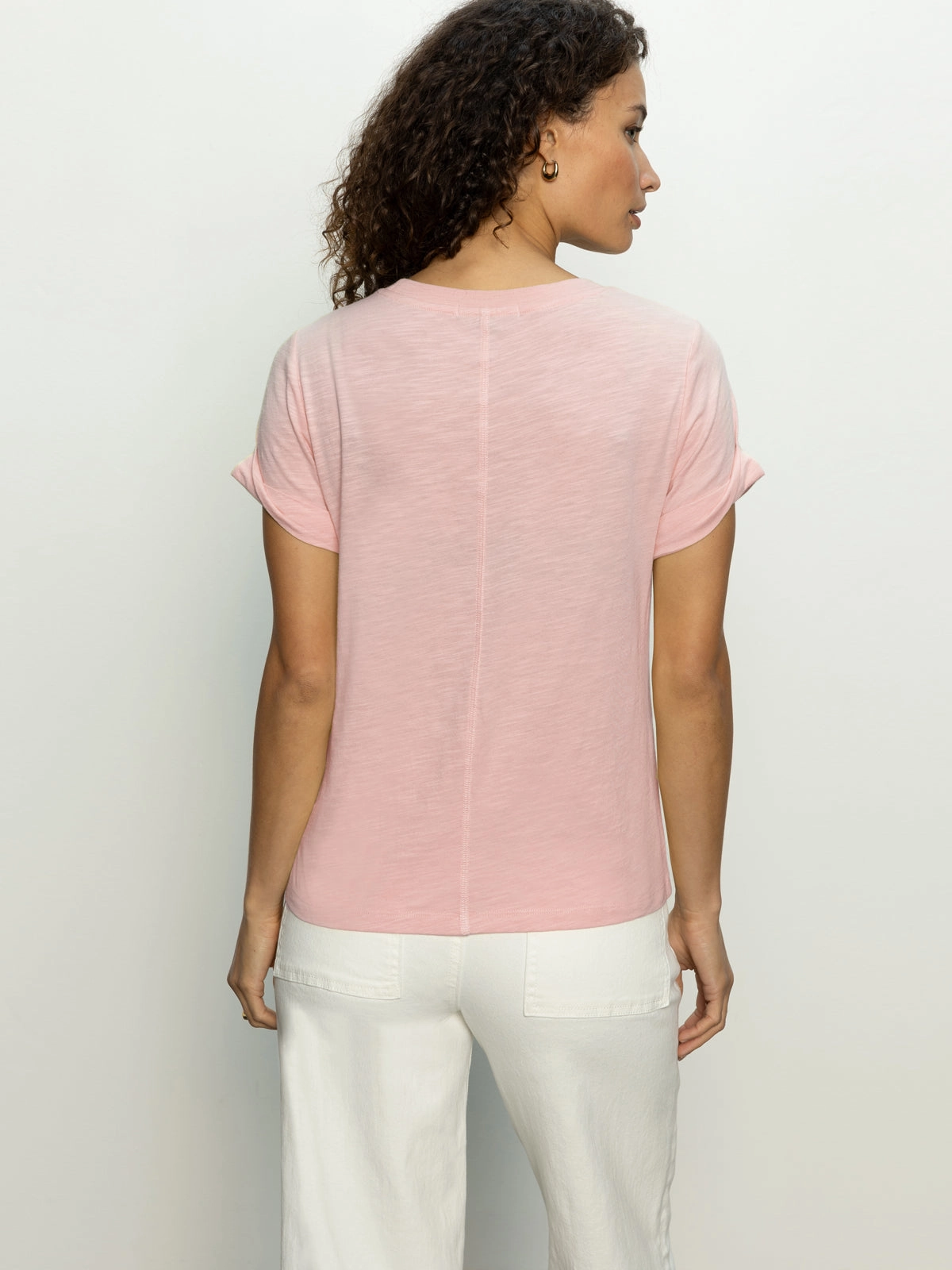 Perfect Tee Remix Earth Pink Relaxed Style