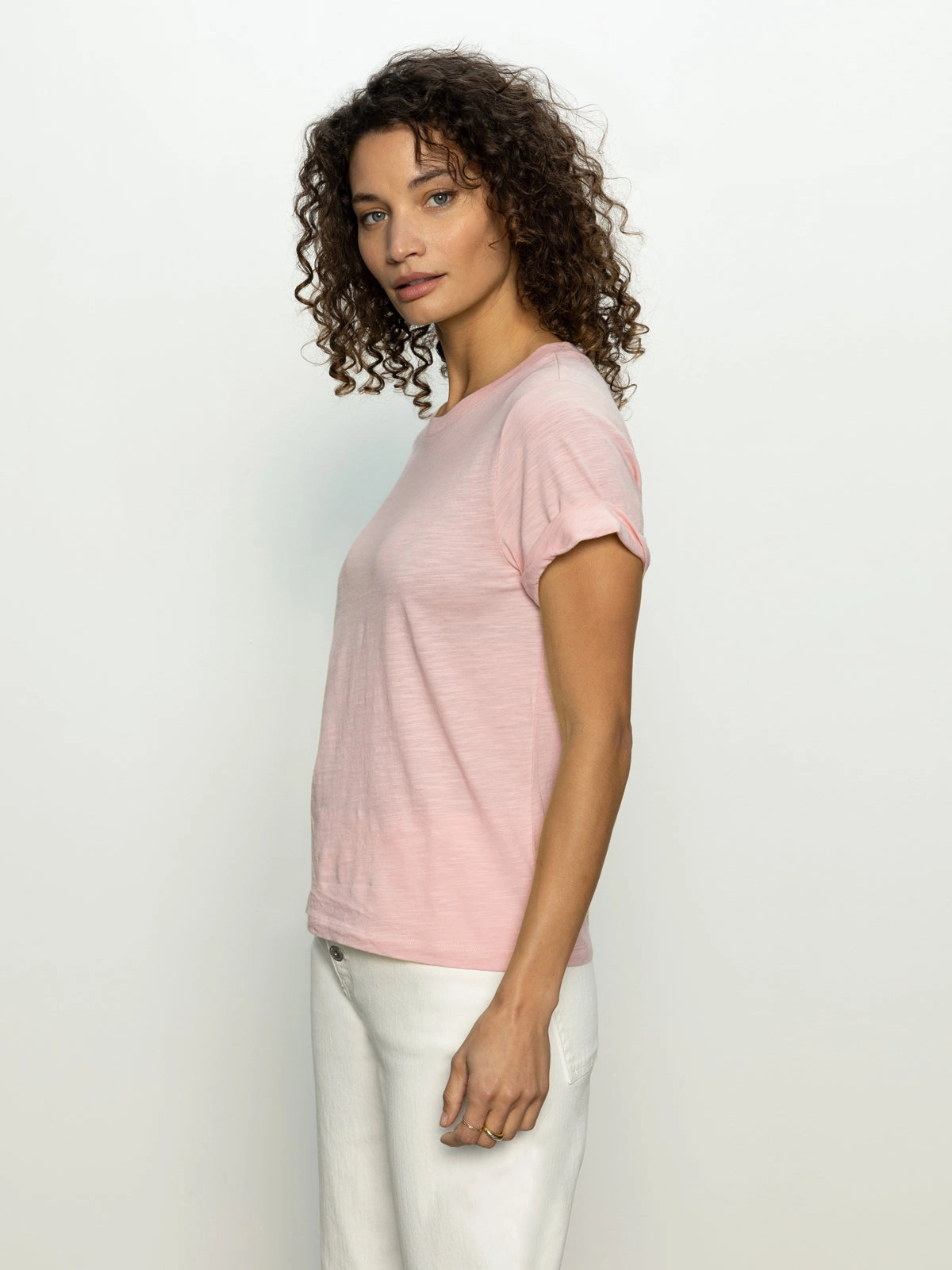 Perfect Tee Remix Earth Pink Relaxed Style