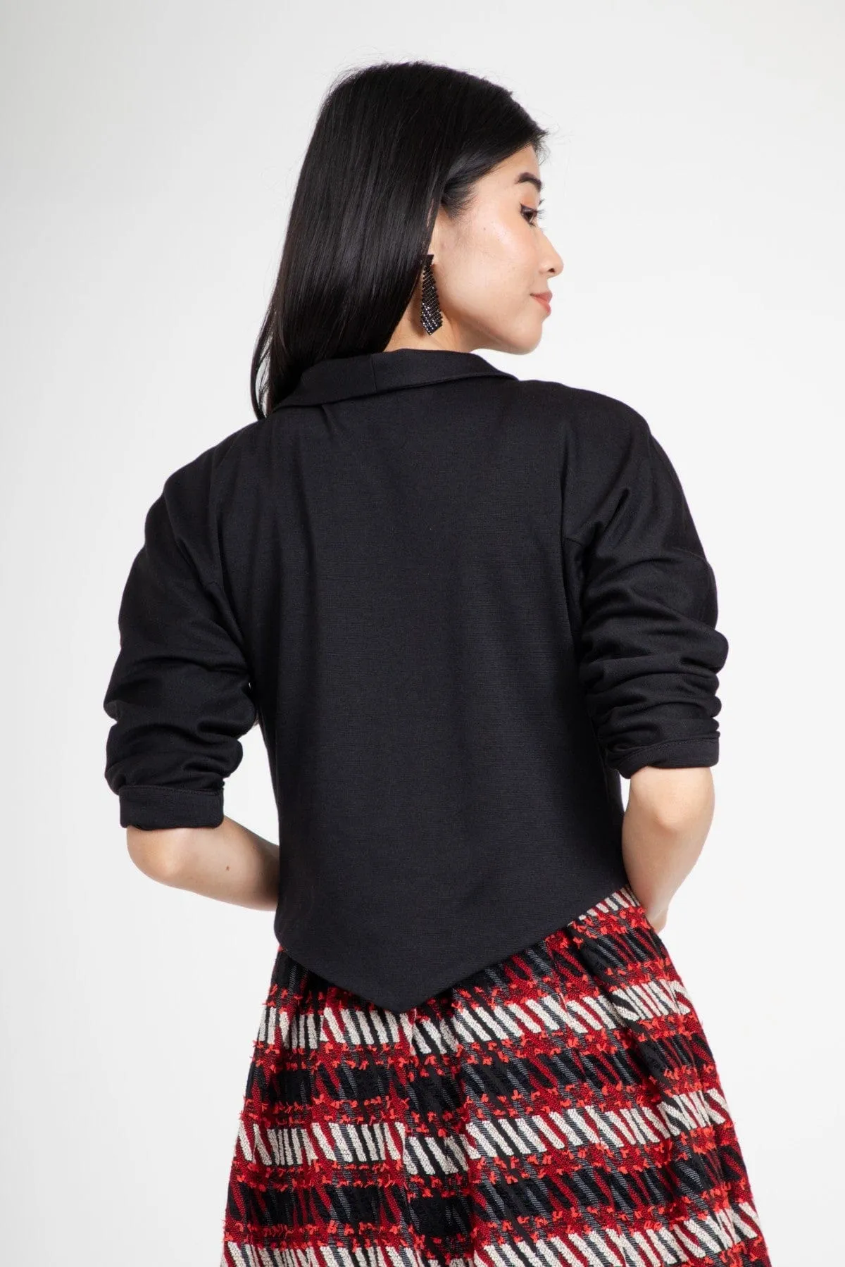 Pixie Bolero - Black Cozy Style