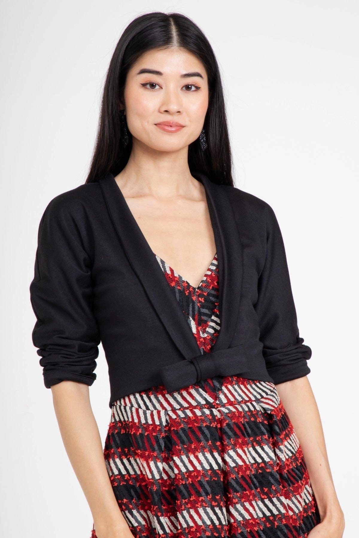 Pixie Bolero - Black Work Coat