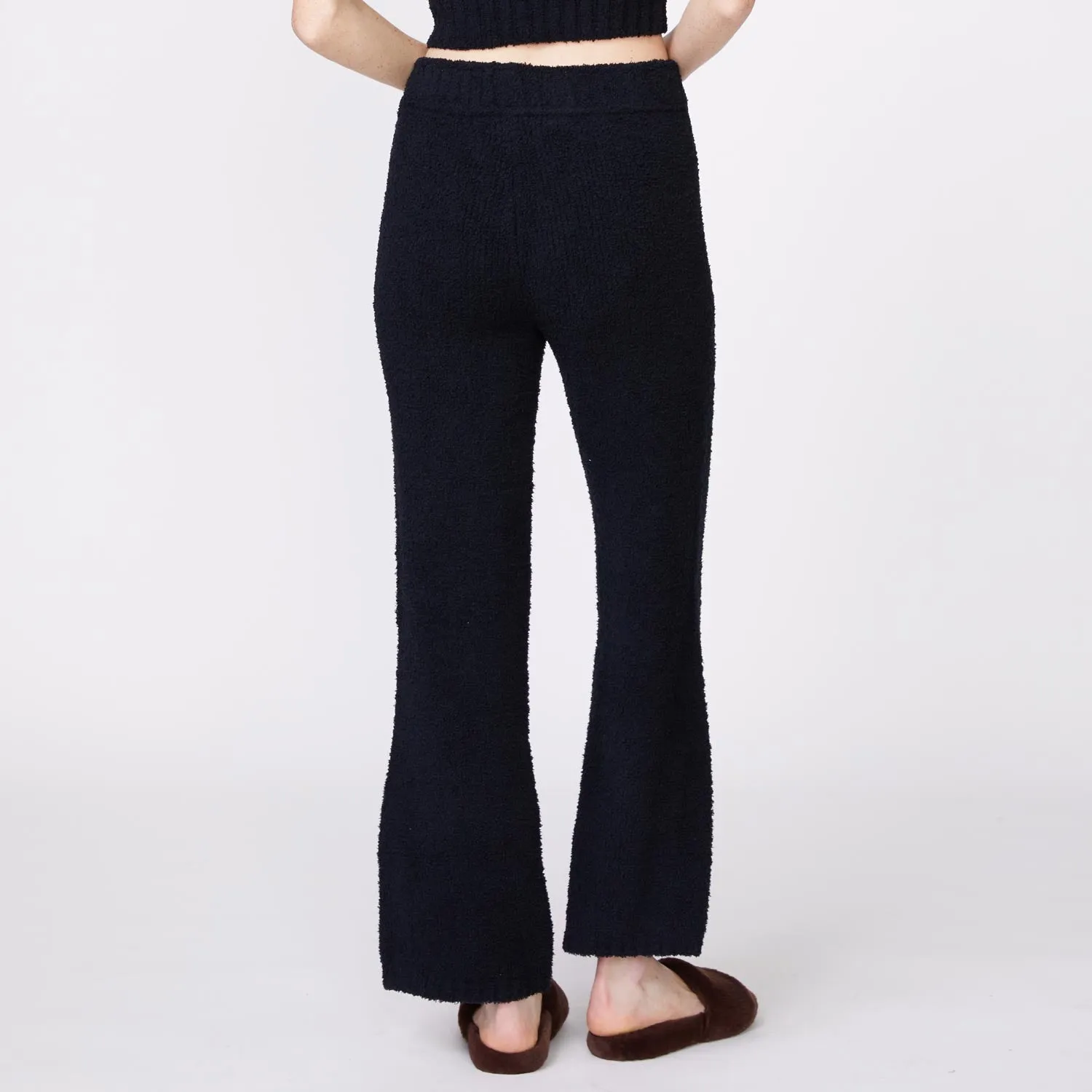 Plush Sweater Pants Refined Elegance