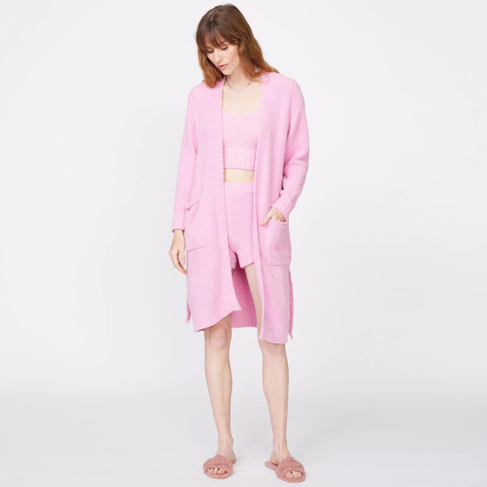 Plush Sweater Robe Professional Cut