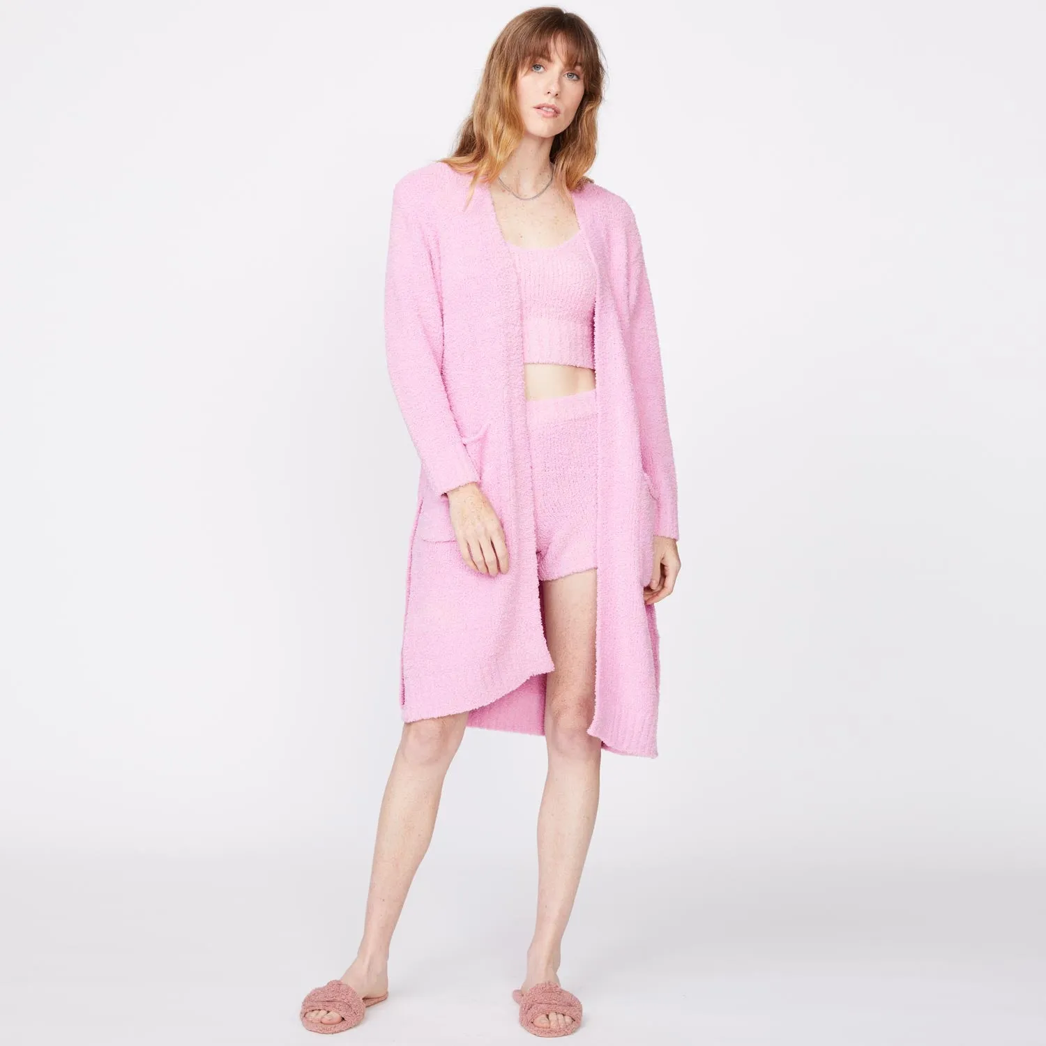 Plush Sweater Robe Professional Cut