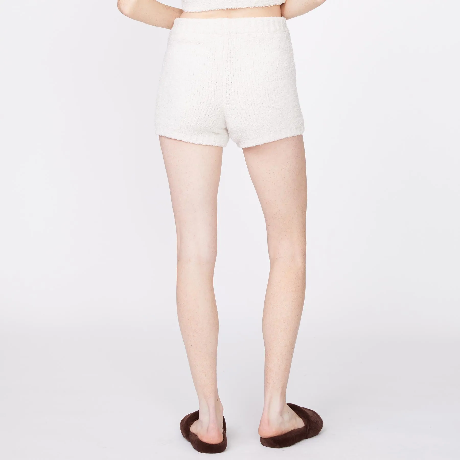 Plush Sweater Shorts Dynamic Style