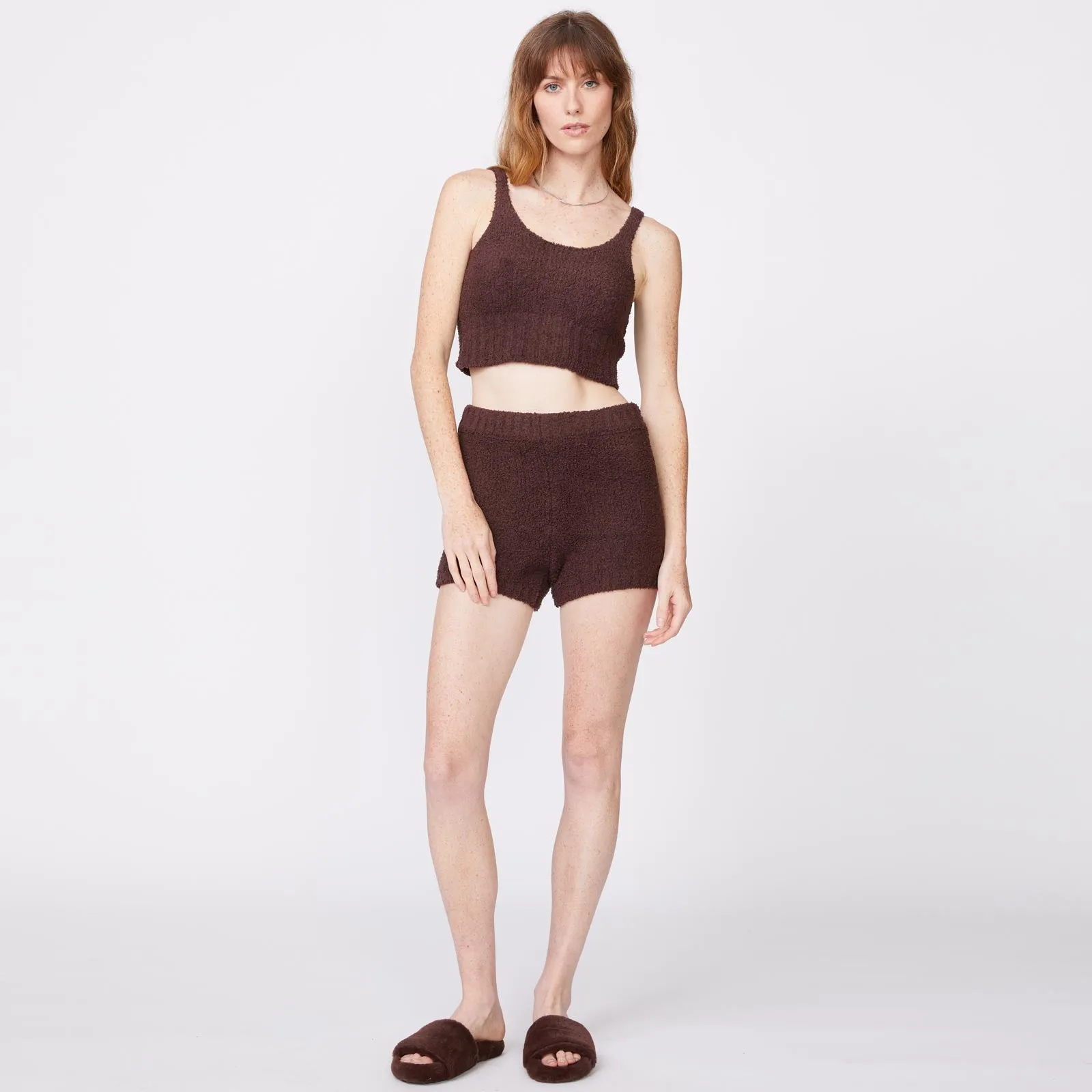 Plush Sweater Shorts Timeless Quality