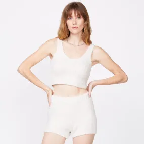 Plush Sweater Tank office commute Quick Dress