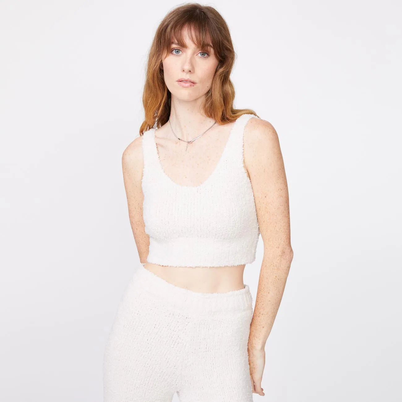 Plush Sweater Tank Trend Outfit