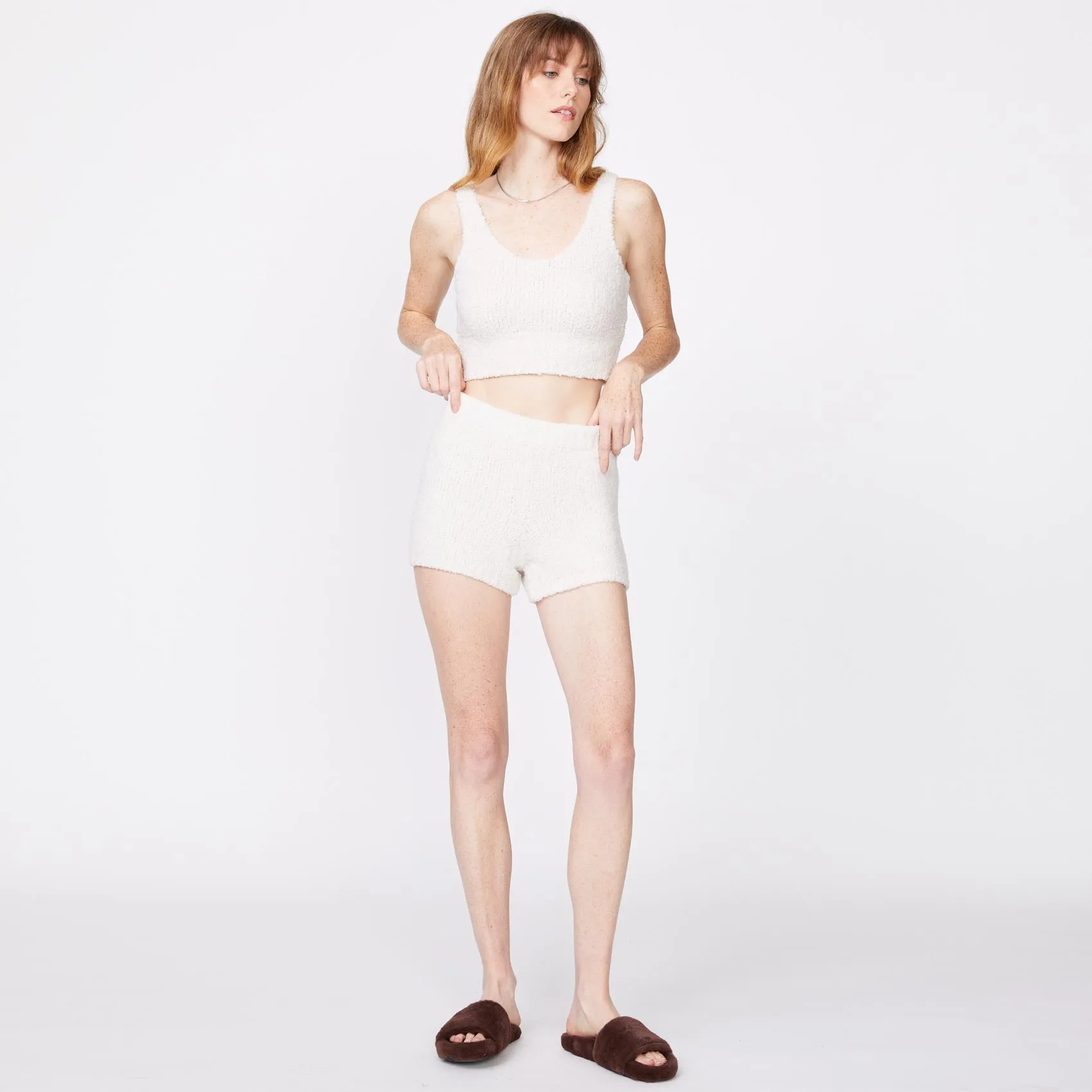 Plush Sweater Tank Trend Outfit