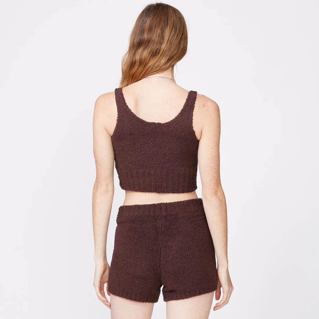 Plush Sweater Tank Warm Trend