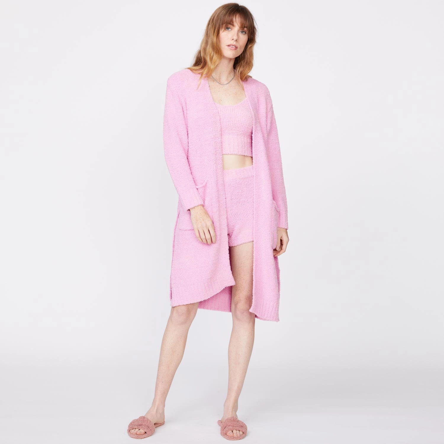 Plush Sweater Robe Professional Cut