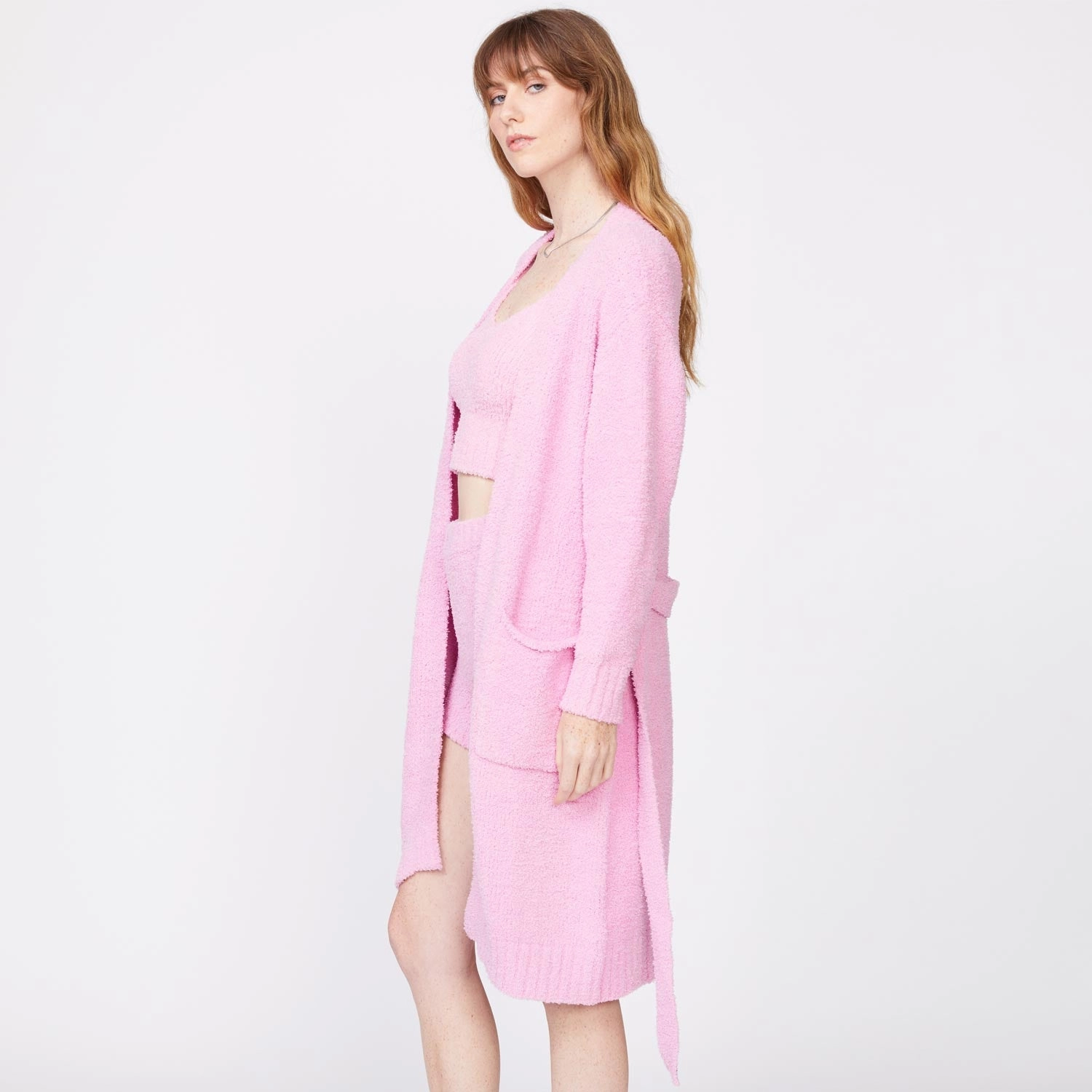 Plush Sweater Robe Professional Cut