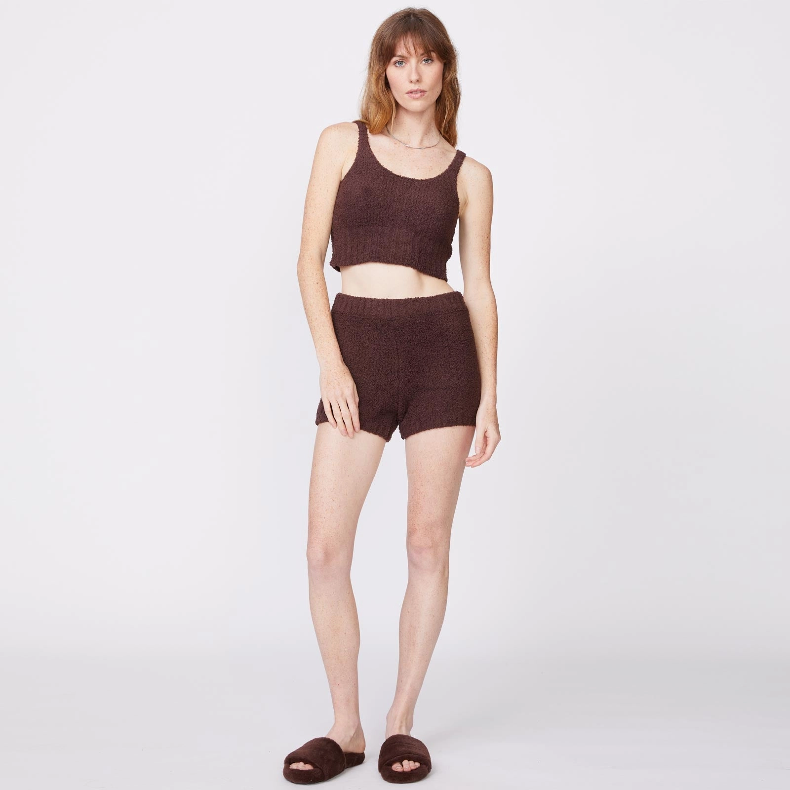 Plush Sweater Shorts Versatile Shorts