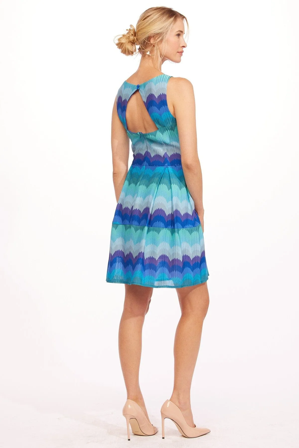 Polished Look Chloe Dress-Sea Holly
