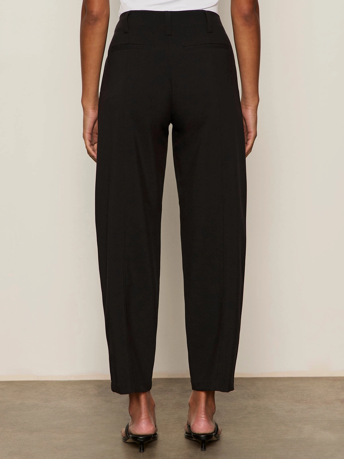 Polished Barrel Pant Black All-match