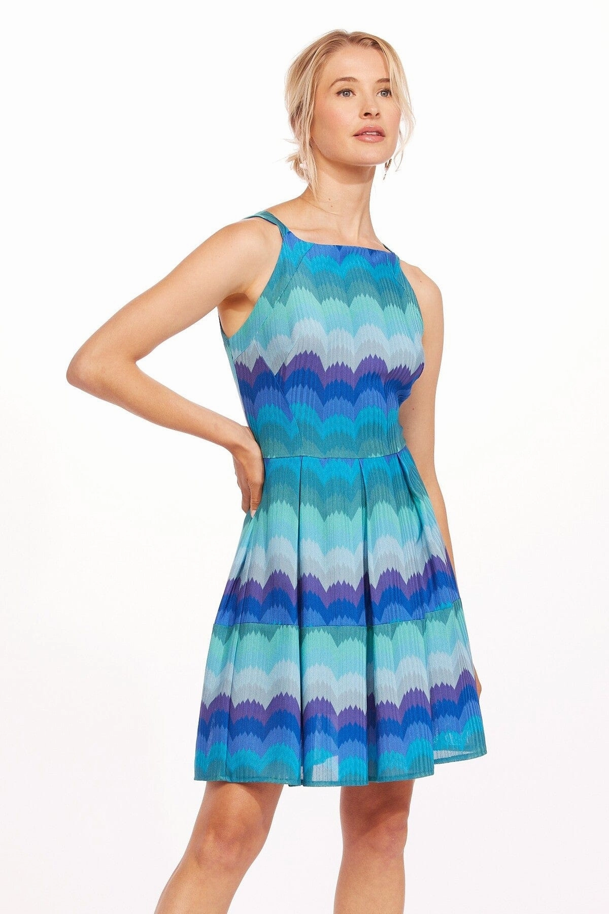 Chloe Dress-Sea Holly Southern Belle