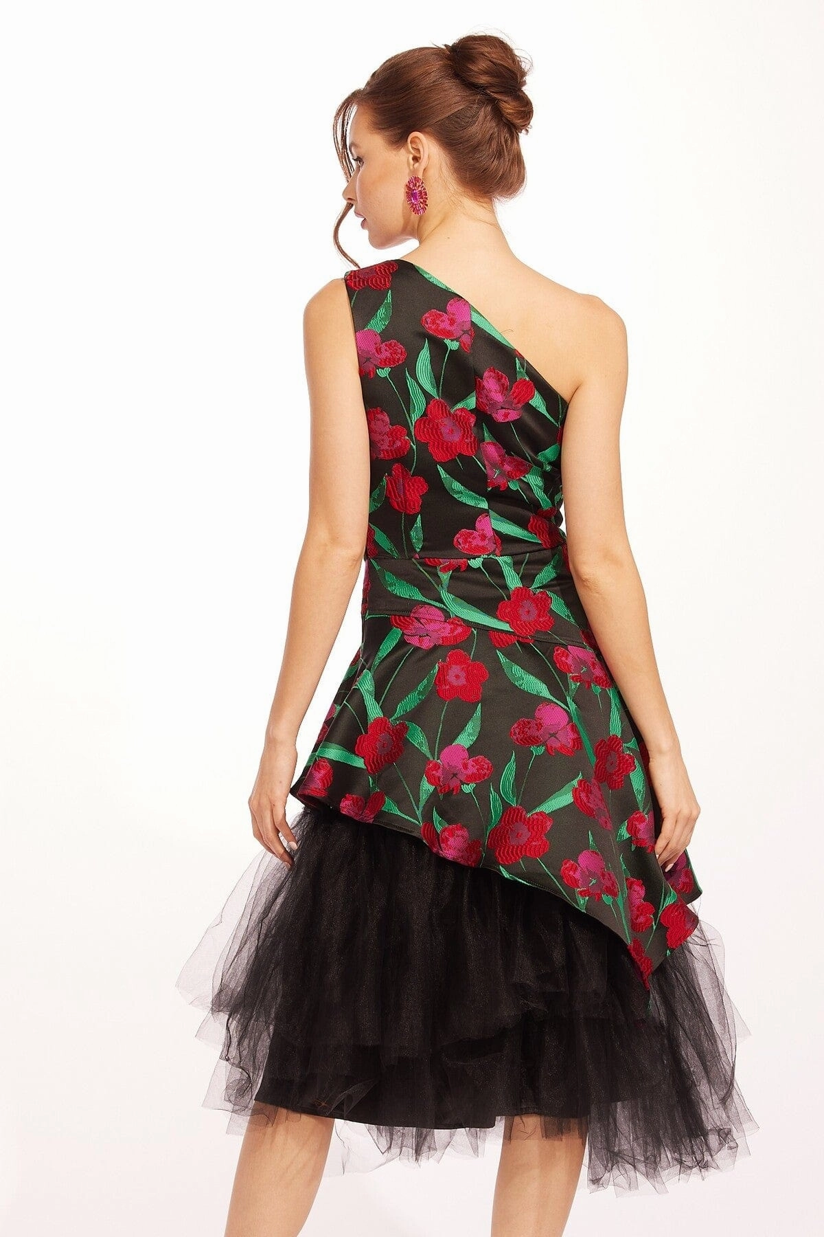 Polka Dots Basque Dress - Roses and Thorns