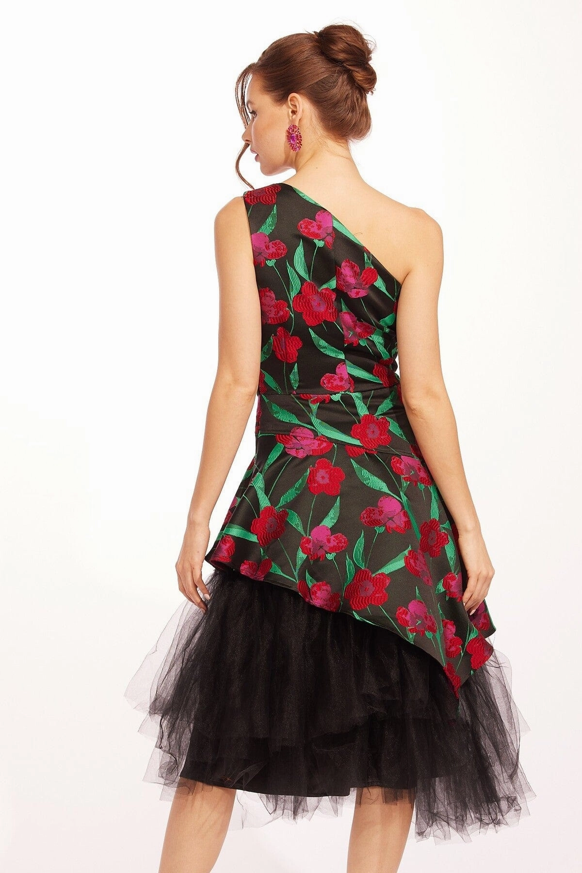 Polka Dots Basque Dress - Roses and Thorns