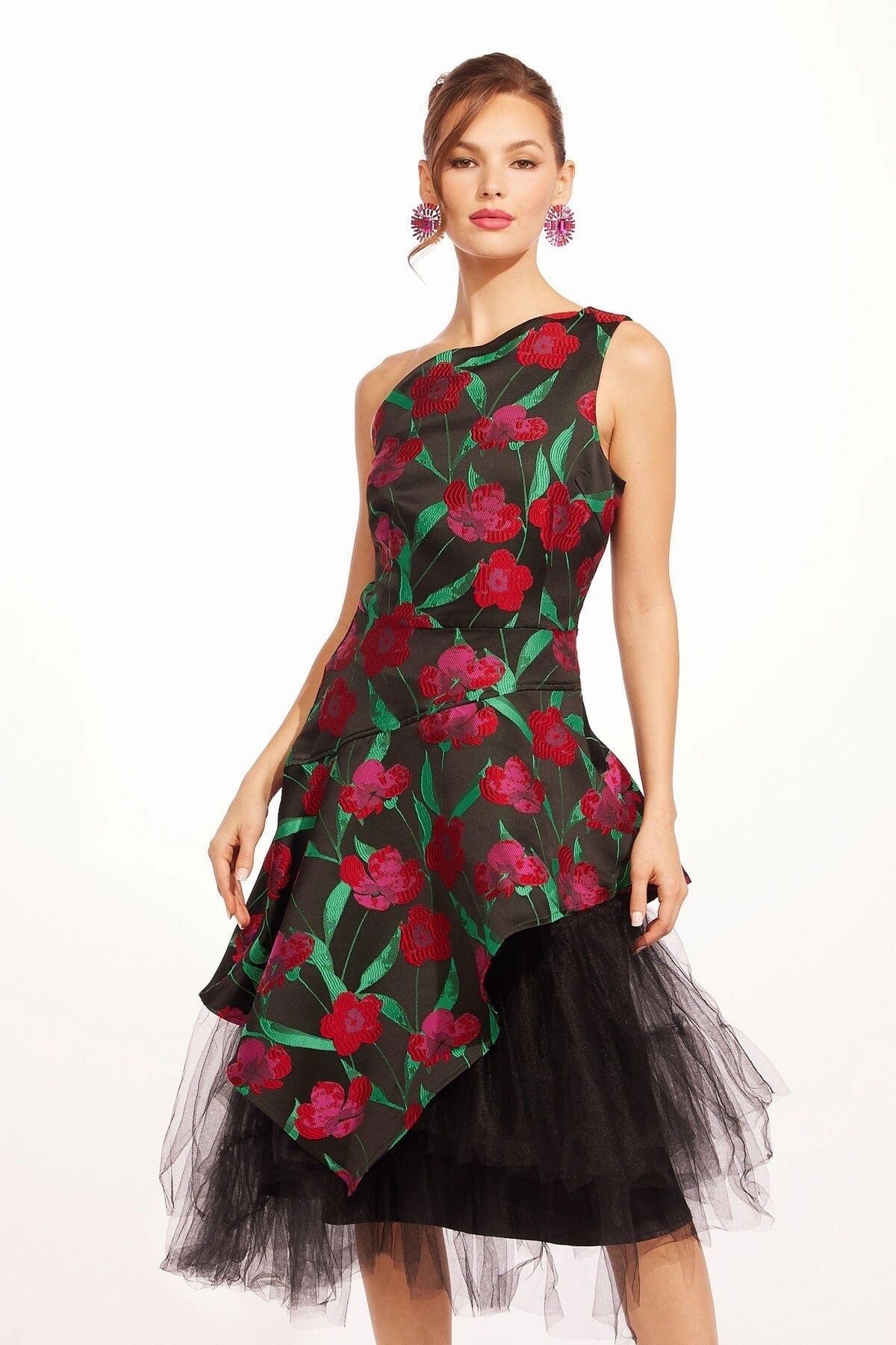 Polka Dots Basque Dress - Roses and Thorns