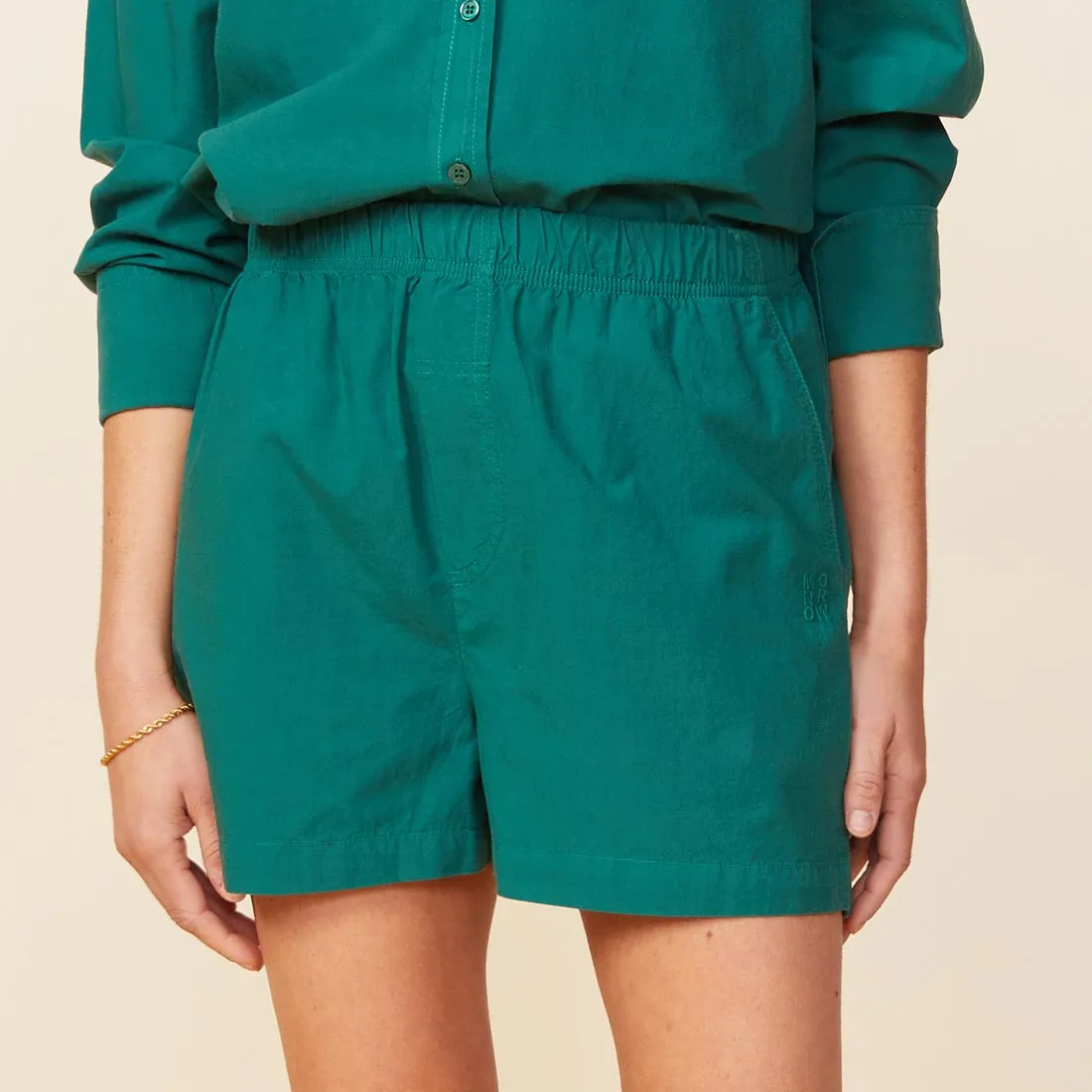 Poplin Shorts Classic Casual Affordable Style