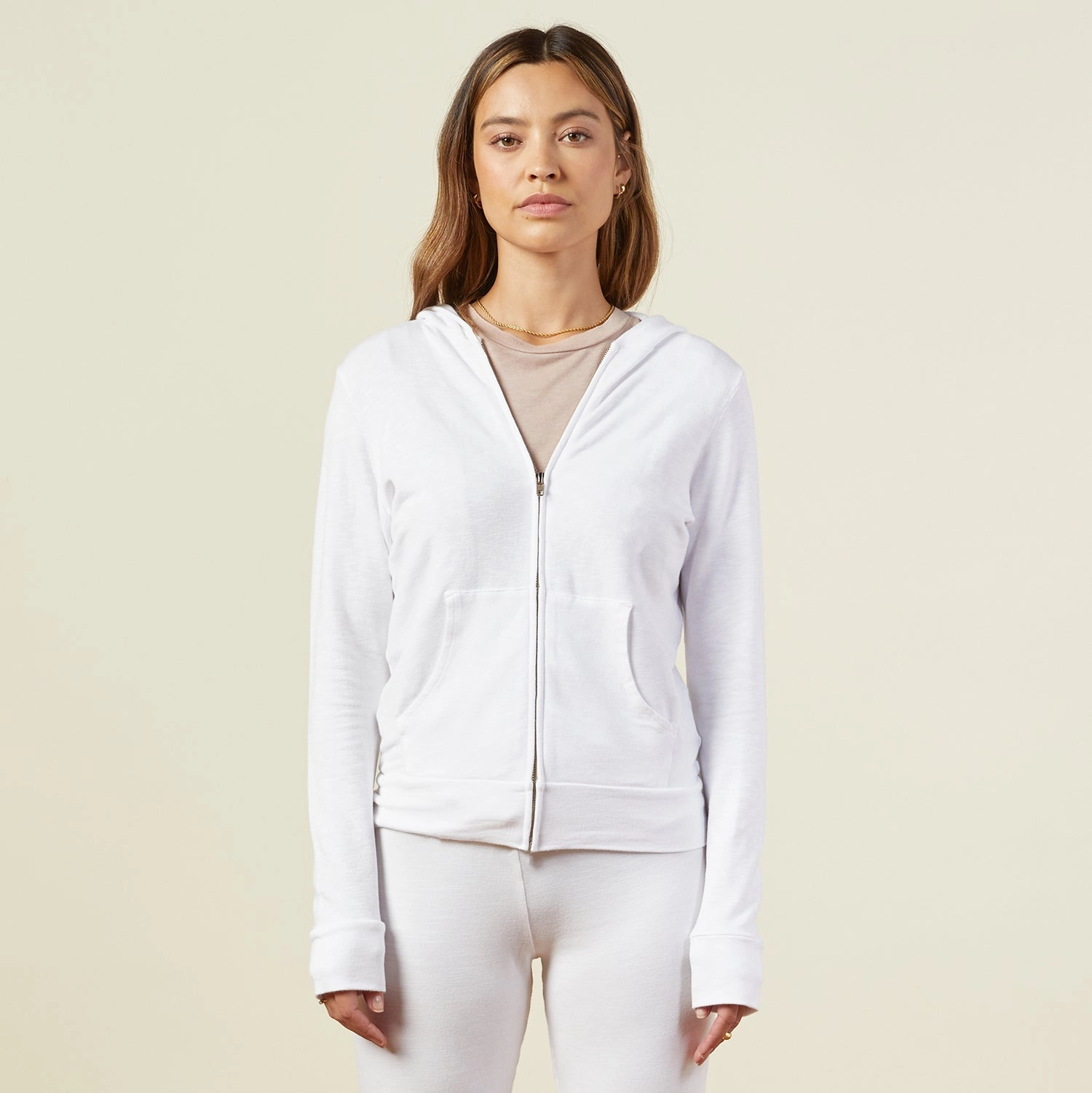 Supersoft Zip Up Hoody Soft cotton pullover Sporty daily wear