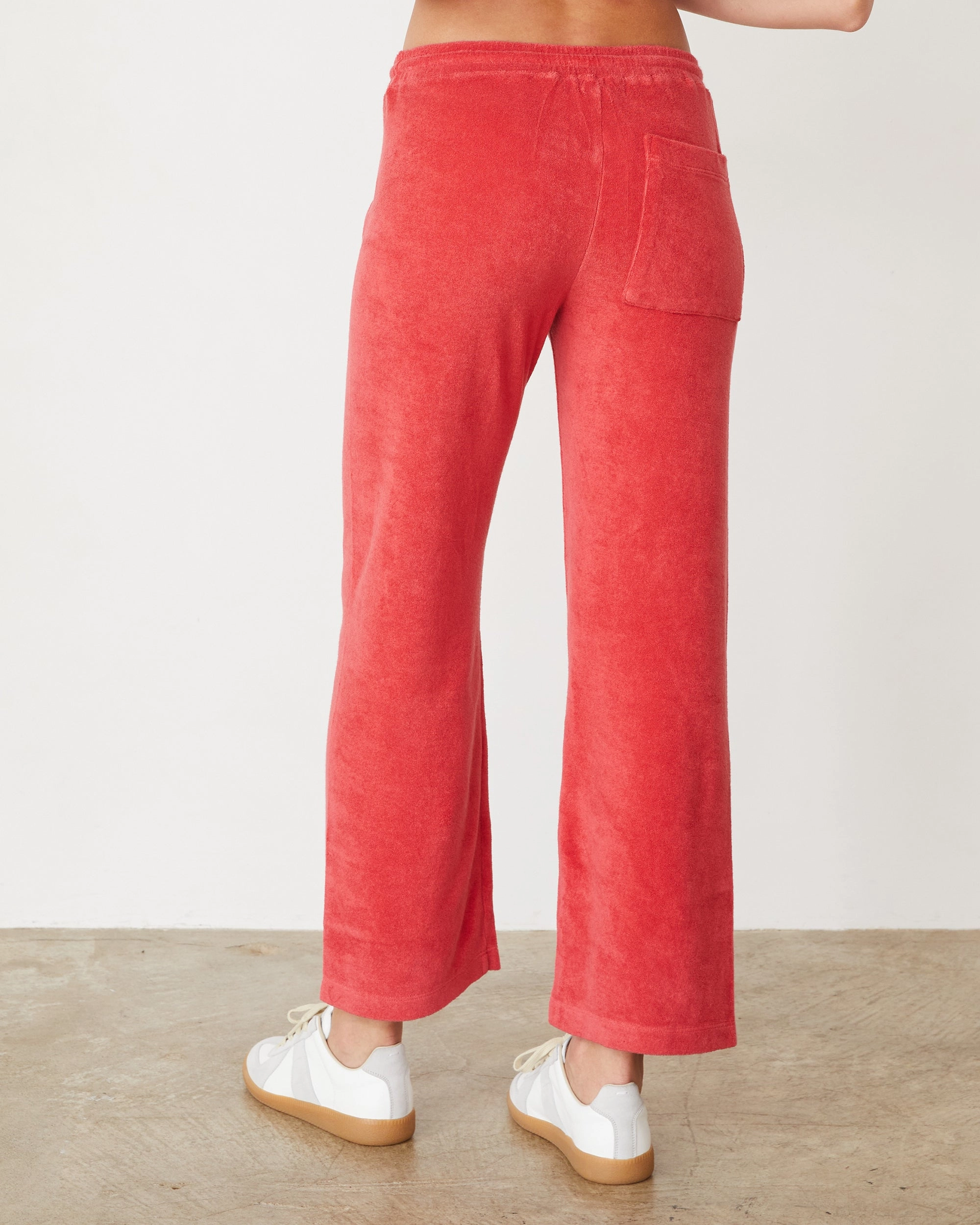 Practical Fit Terry Cloth Crop Pant