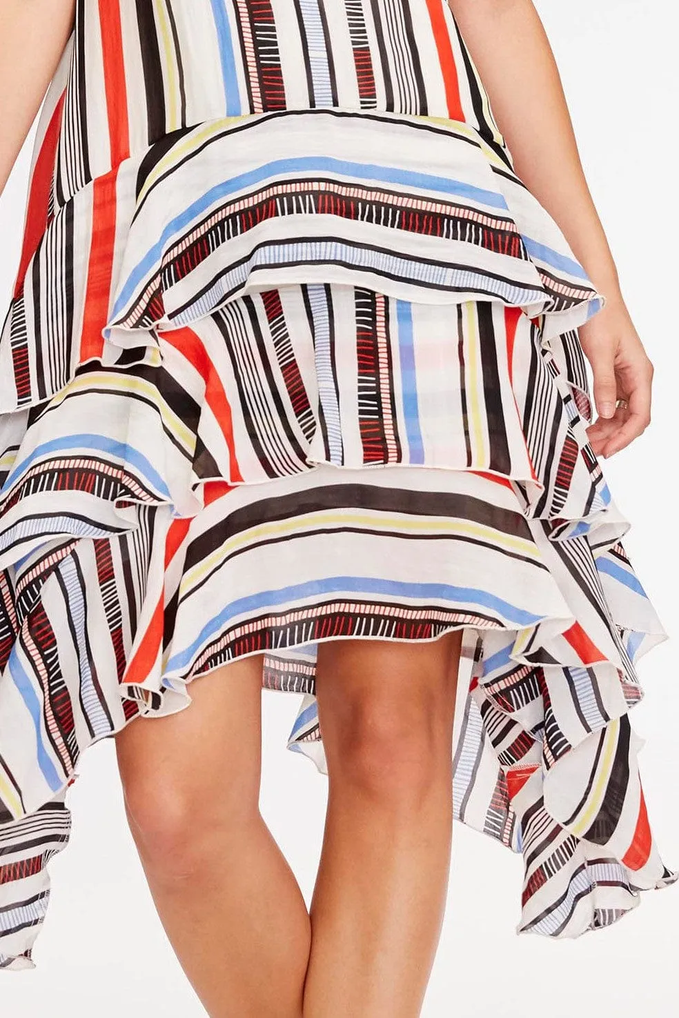 Premium Quality Tavin Dress - Pickering Stripe